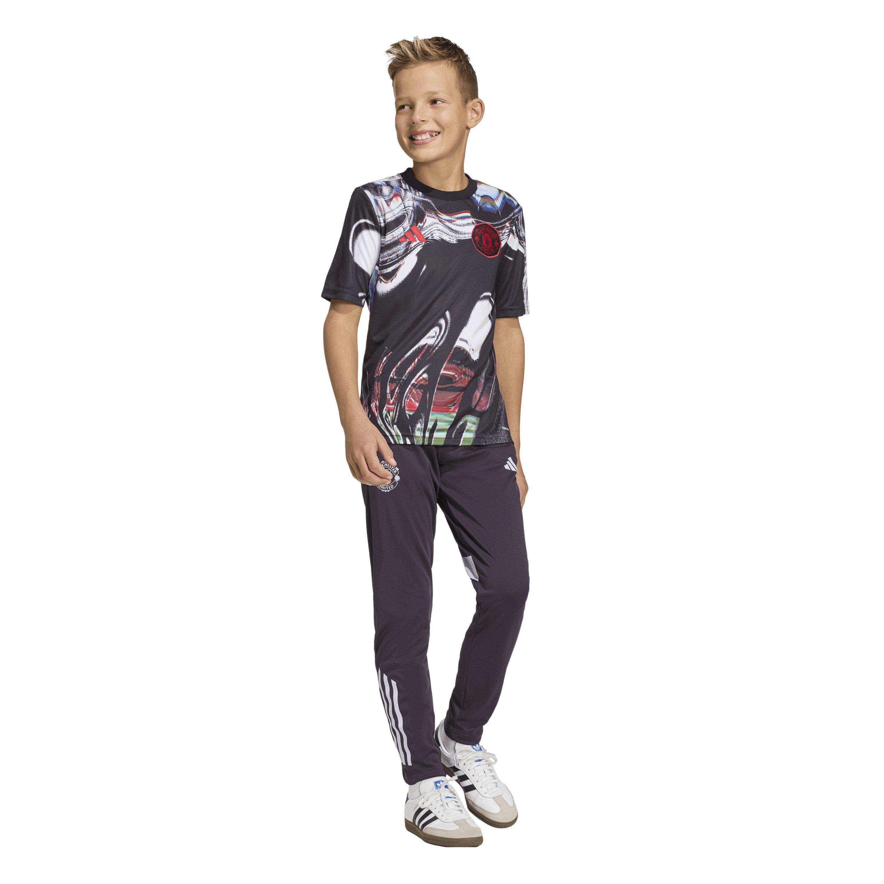 Black/White - adidas - adidas Manchester United Pre-Match Shirt 25/26 - 7