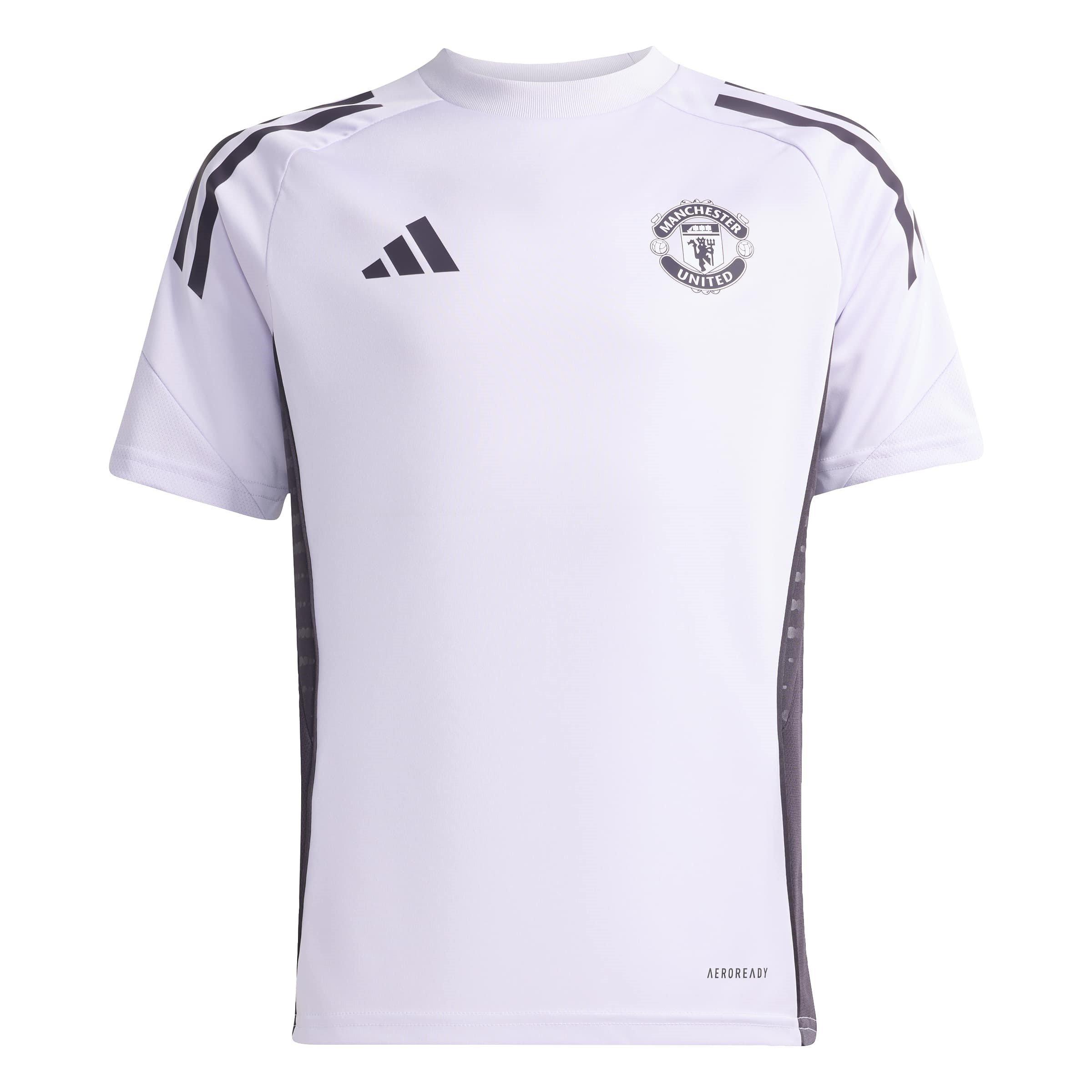 Purple/Black - adidas - Kids Manchester United Training Shirt 25/26 - 1