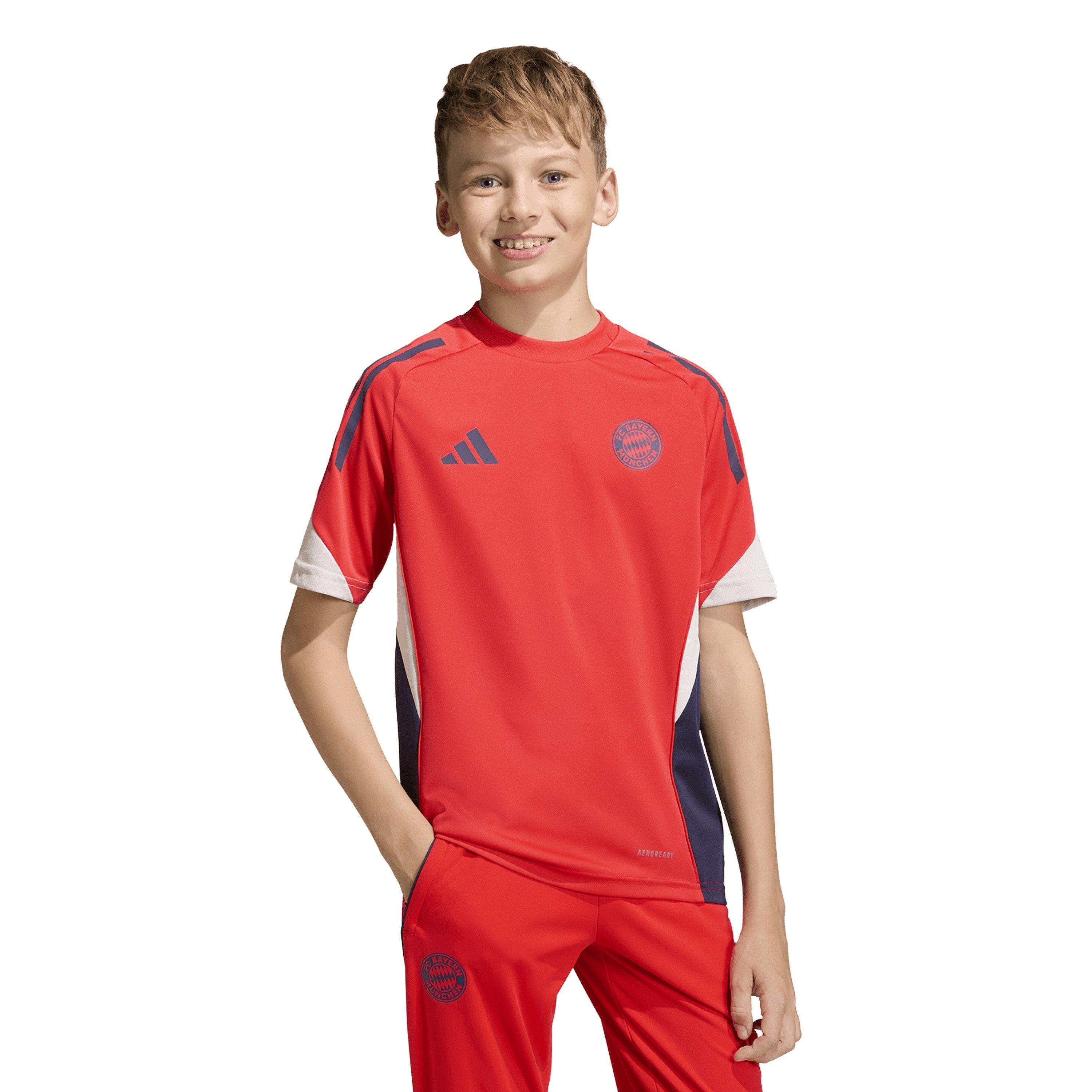 Red/White - adidas - adidas Bayern Munich Training Shirt 25/26 - 7