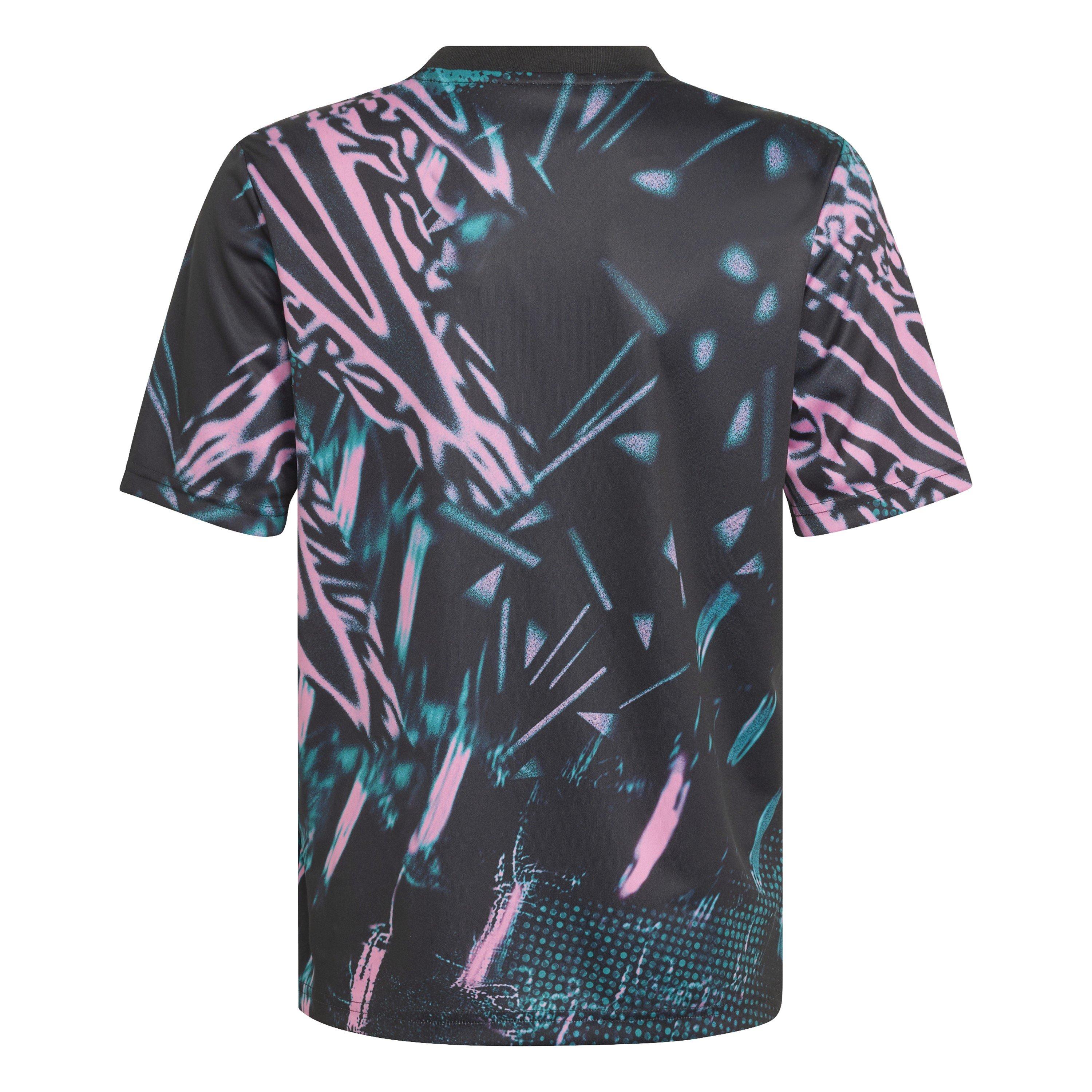 Black/Green - adidas - Liverpool 2025 2026 Pre Match Jersey Kids - 2