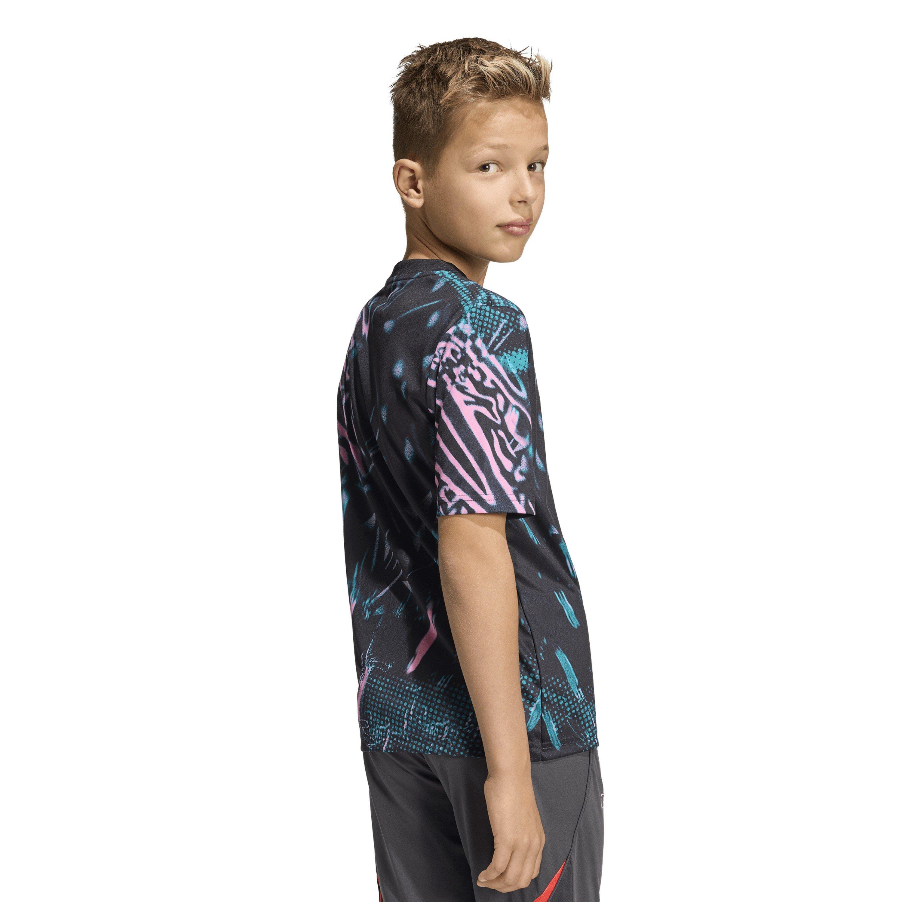 Black/Green - adidas - Liverpool 2025 2026 Pre Match Jersey Kids - 4