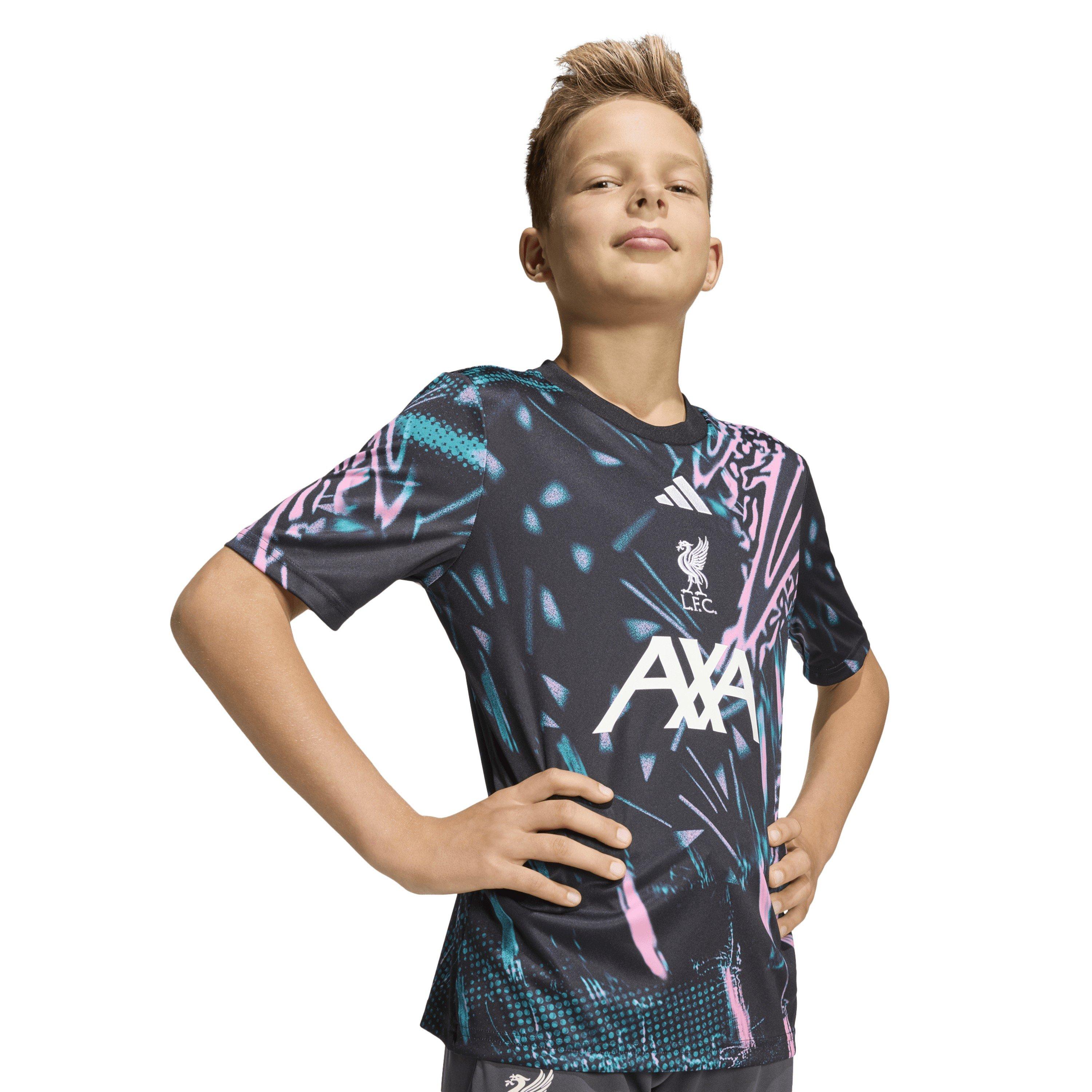 Black/Green - adidas - Liverpool 2025 2026 Pre Match Jersey Kids - 5