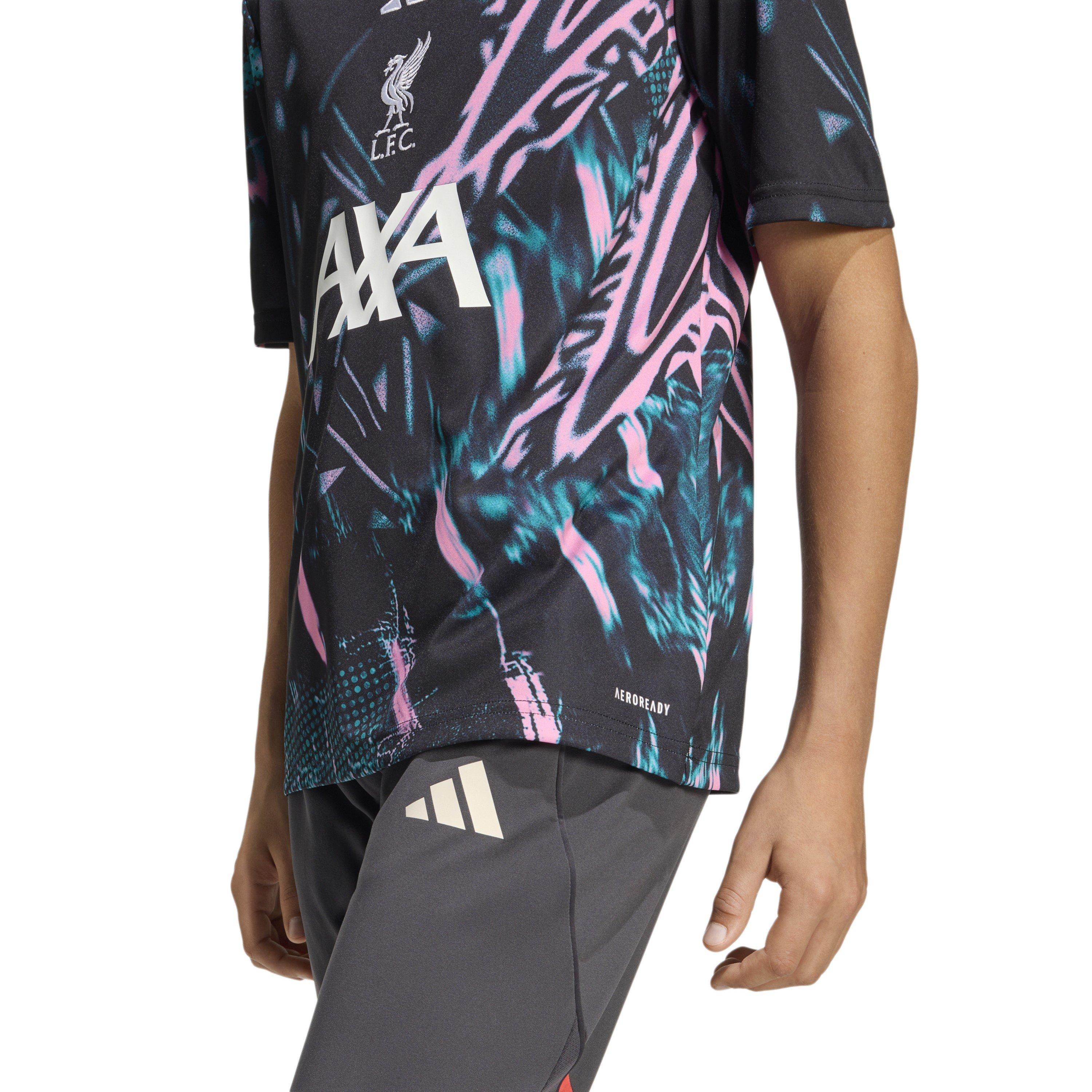 Black/Green - adidas - Liverpool 2025 2026 Pre Match Jersey Kids - 6