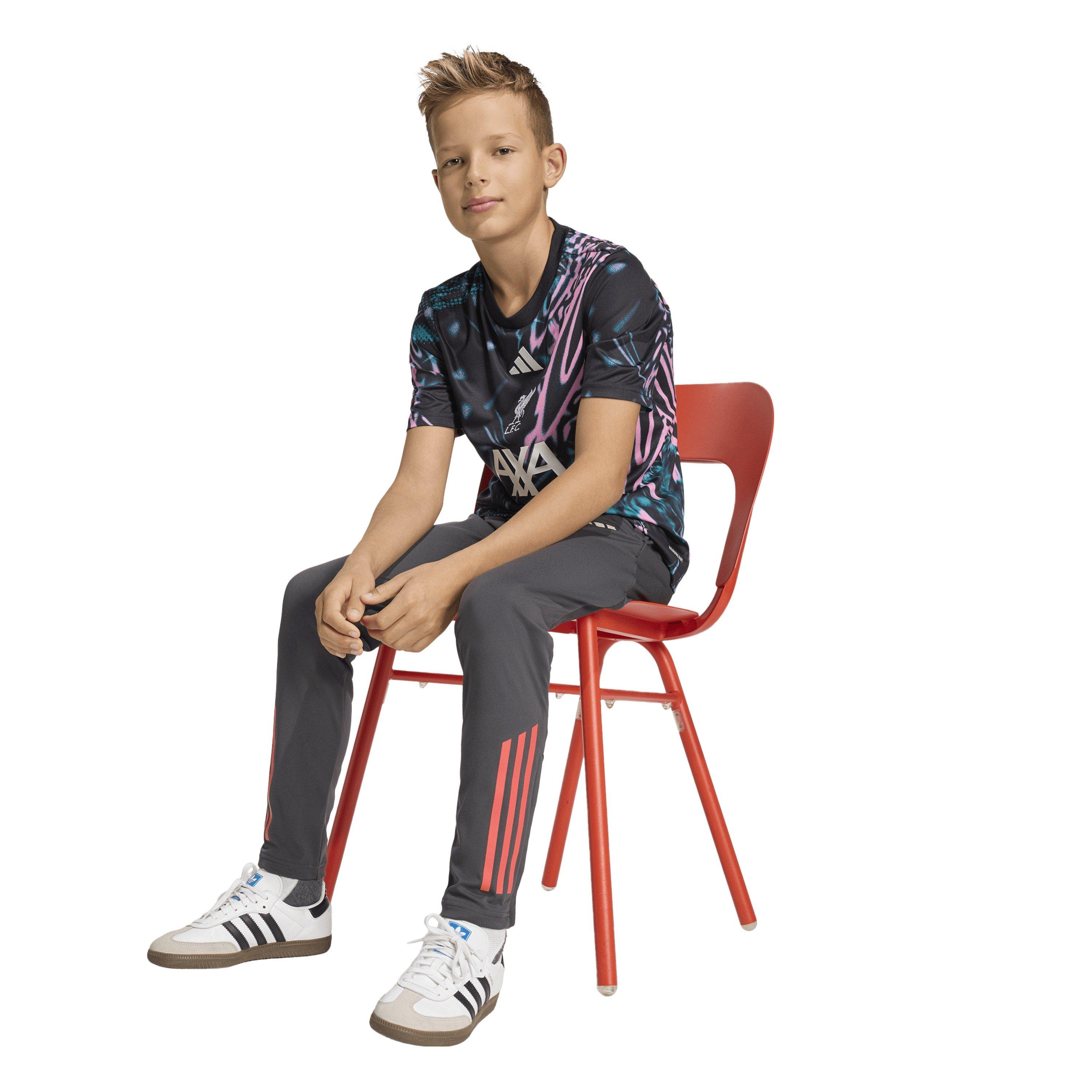 Black/Green - adidas - Liverpool 2025 2026 Pre Match Jersey Kids - 7