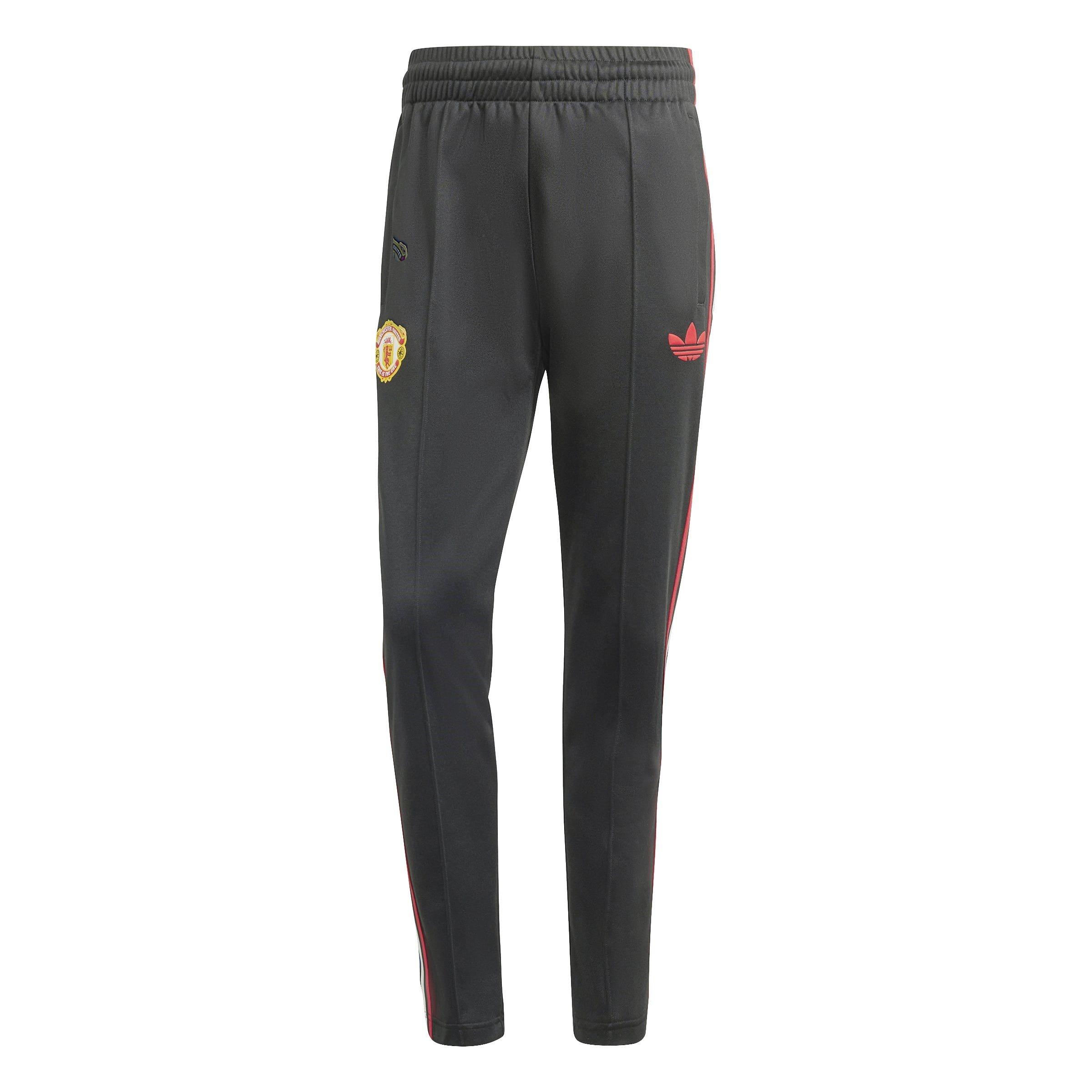 Sort - adidas - Manchester United Stone Roses Original Tracksuit Bottom Mens - 1