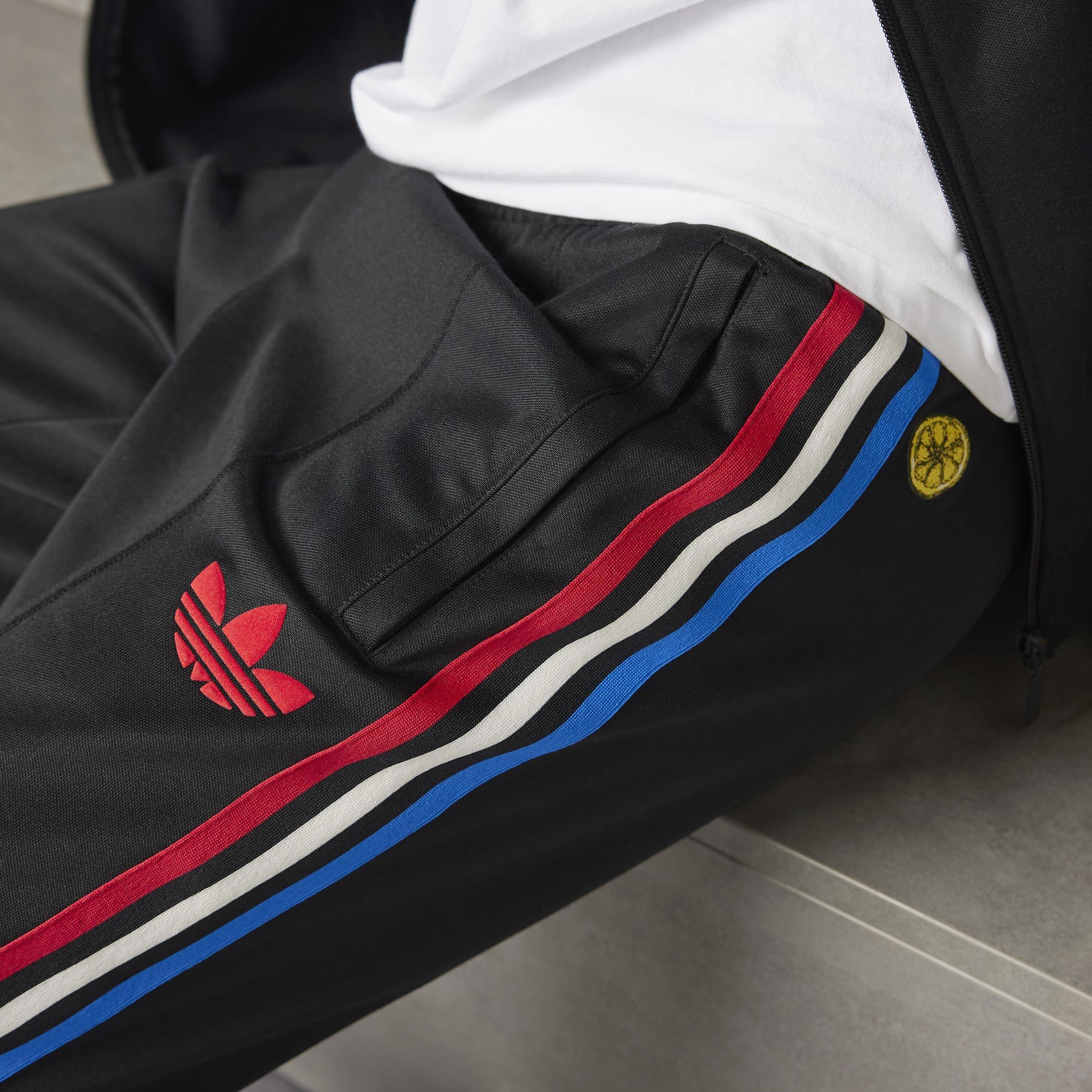 Preto - adidas - Manchester United Stone Roses Original Tracksuit Bottom Mens - 12