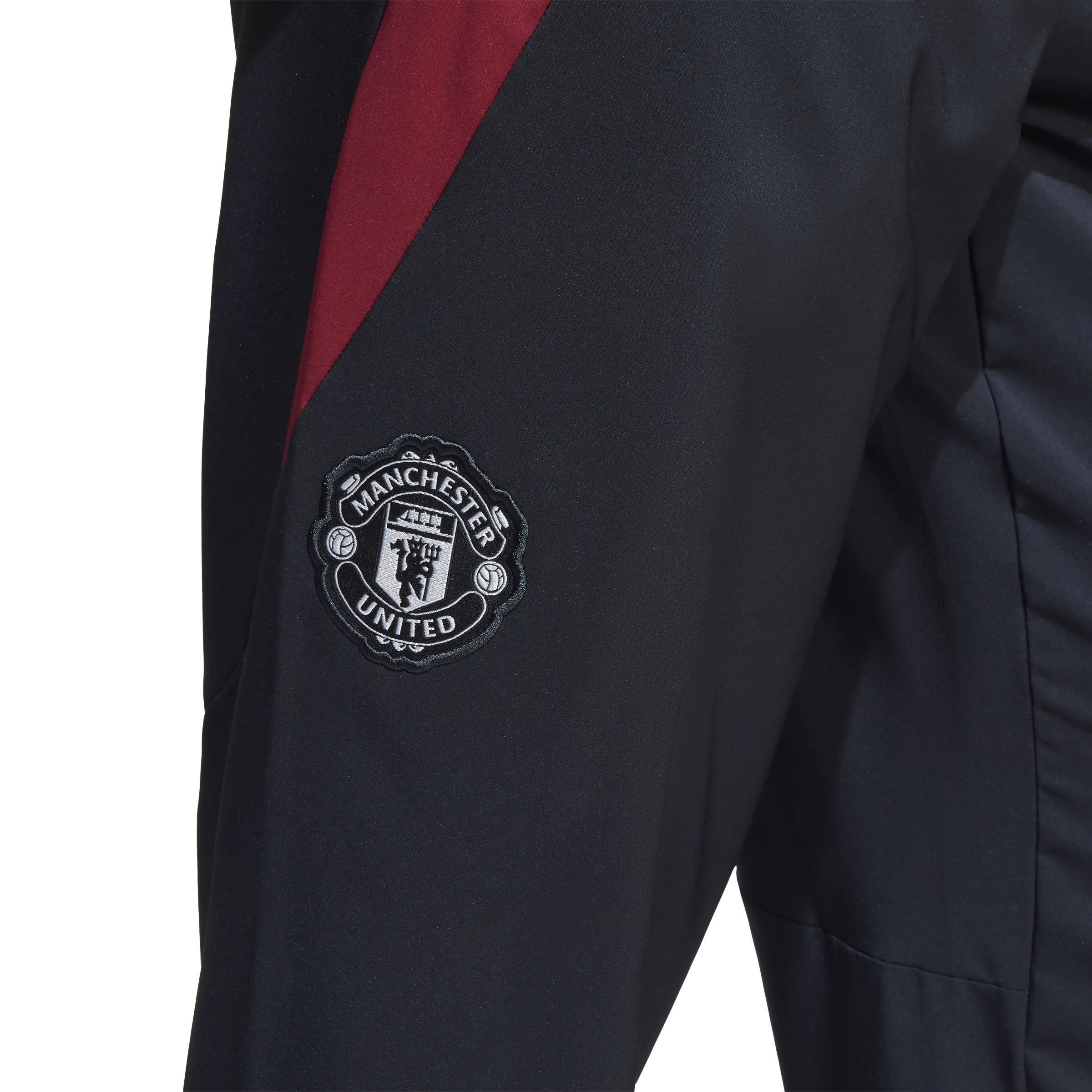 Zwart - adidas - Manchester United Pre Match Tracksuit Bottoms 2024 2025 Adults - 5