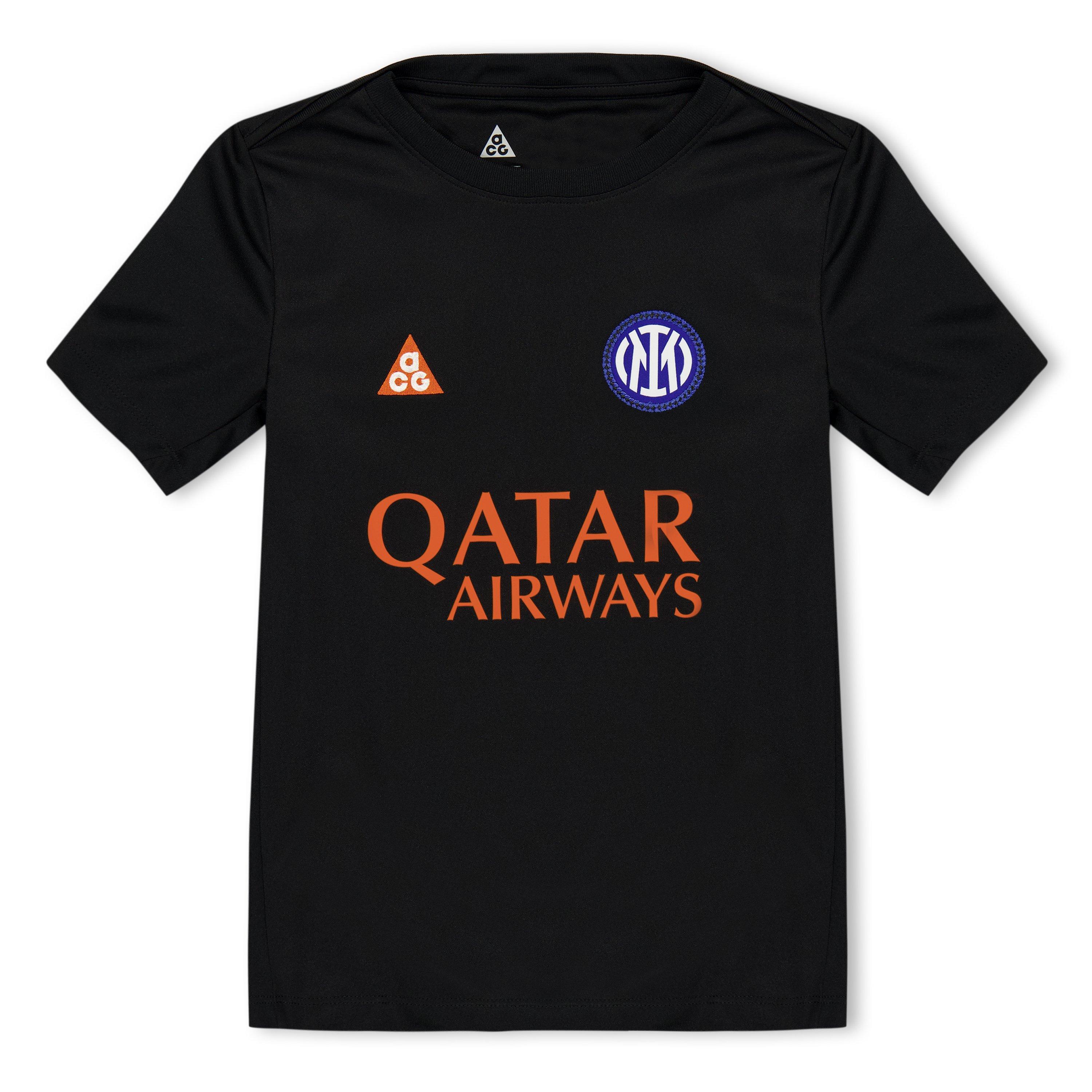 Black/Orange - Nike - Kids Inter Milan Pre-Match Shirt 25/26 - 1