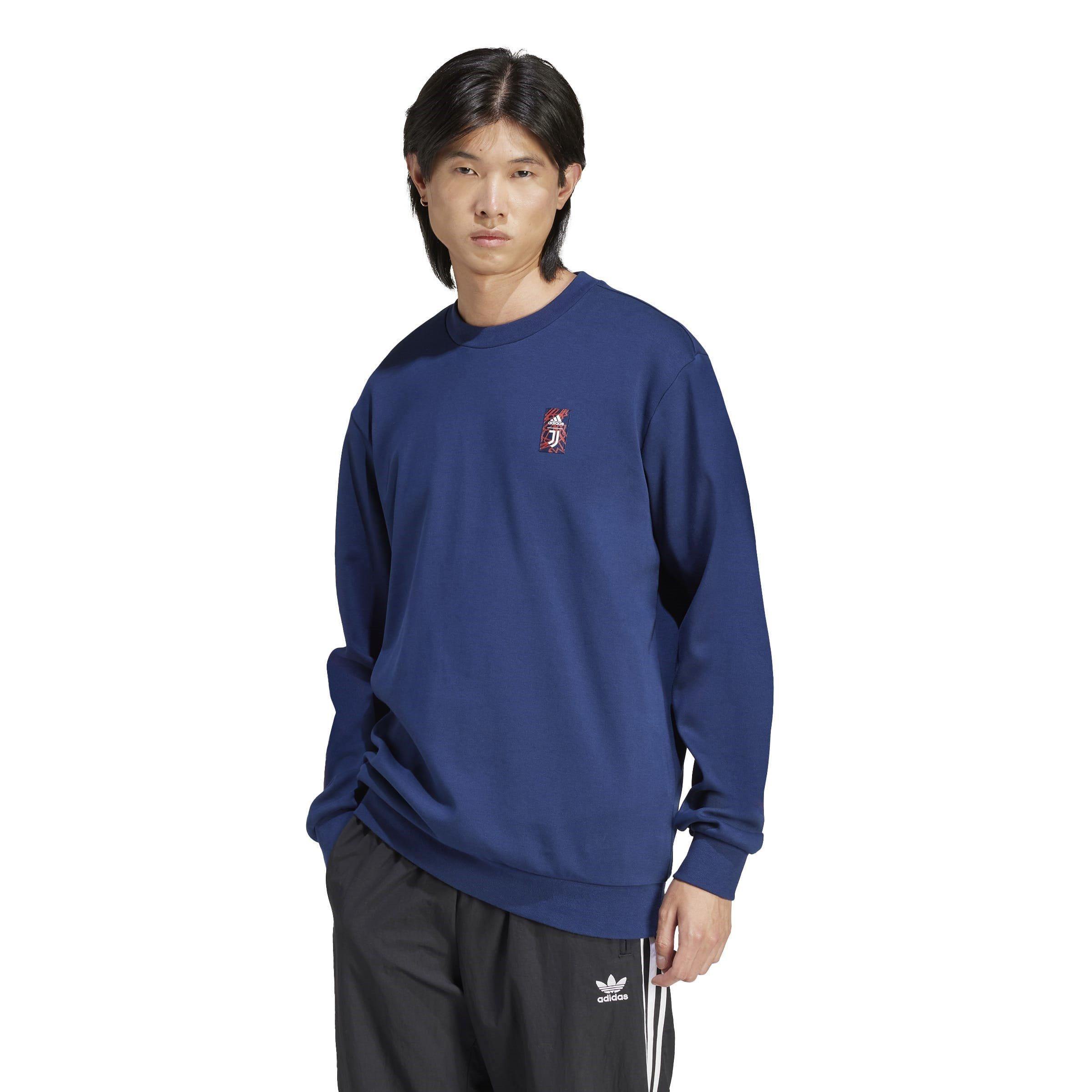 Indaco Notte - adidas - Juventus Cultural Story Crew Sweatshirt Mens - 2