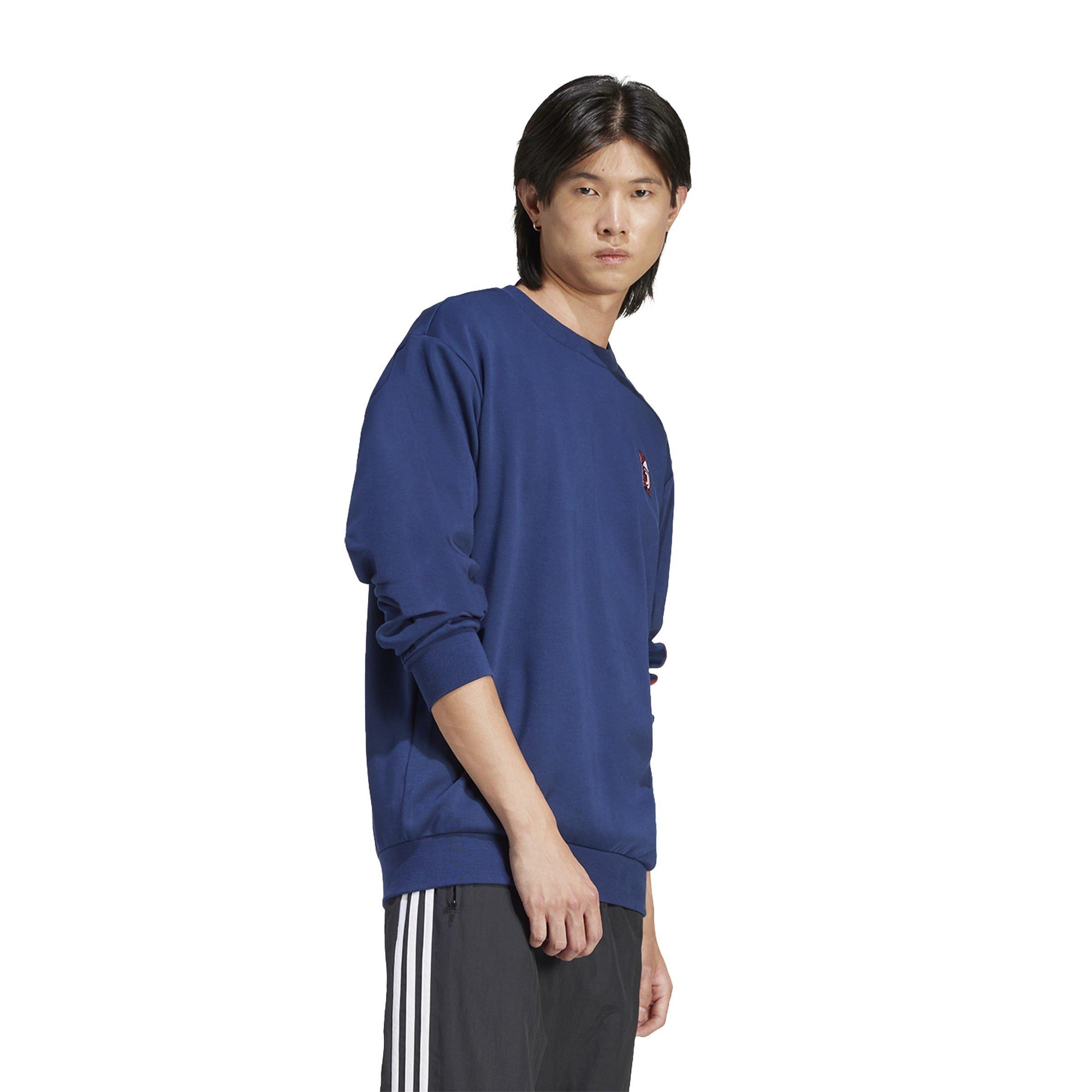 Indaco Notte - adidas - Juventus Cultural Story Crew Sweatshirt Mens - 4