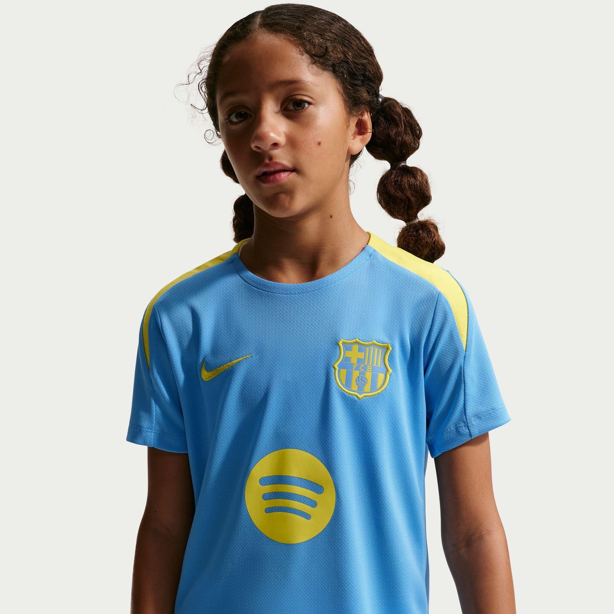 Bleu/Jaune - Nike - FCB Trn Tee Jn63 - 2