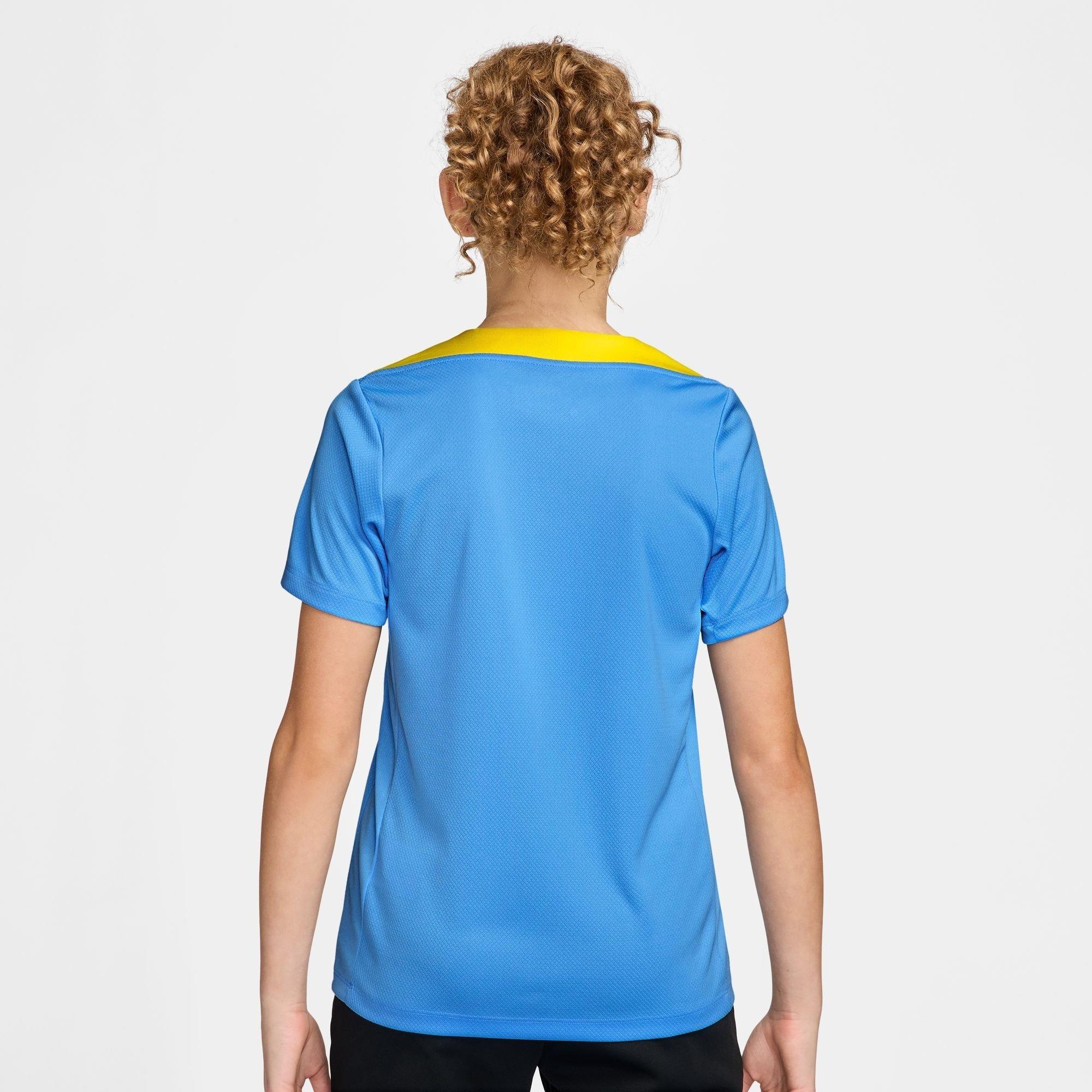 Bleu/Jaune - Nike - FCB Trn Tee Jn63 - 4