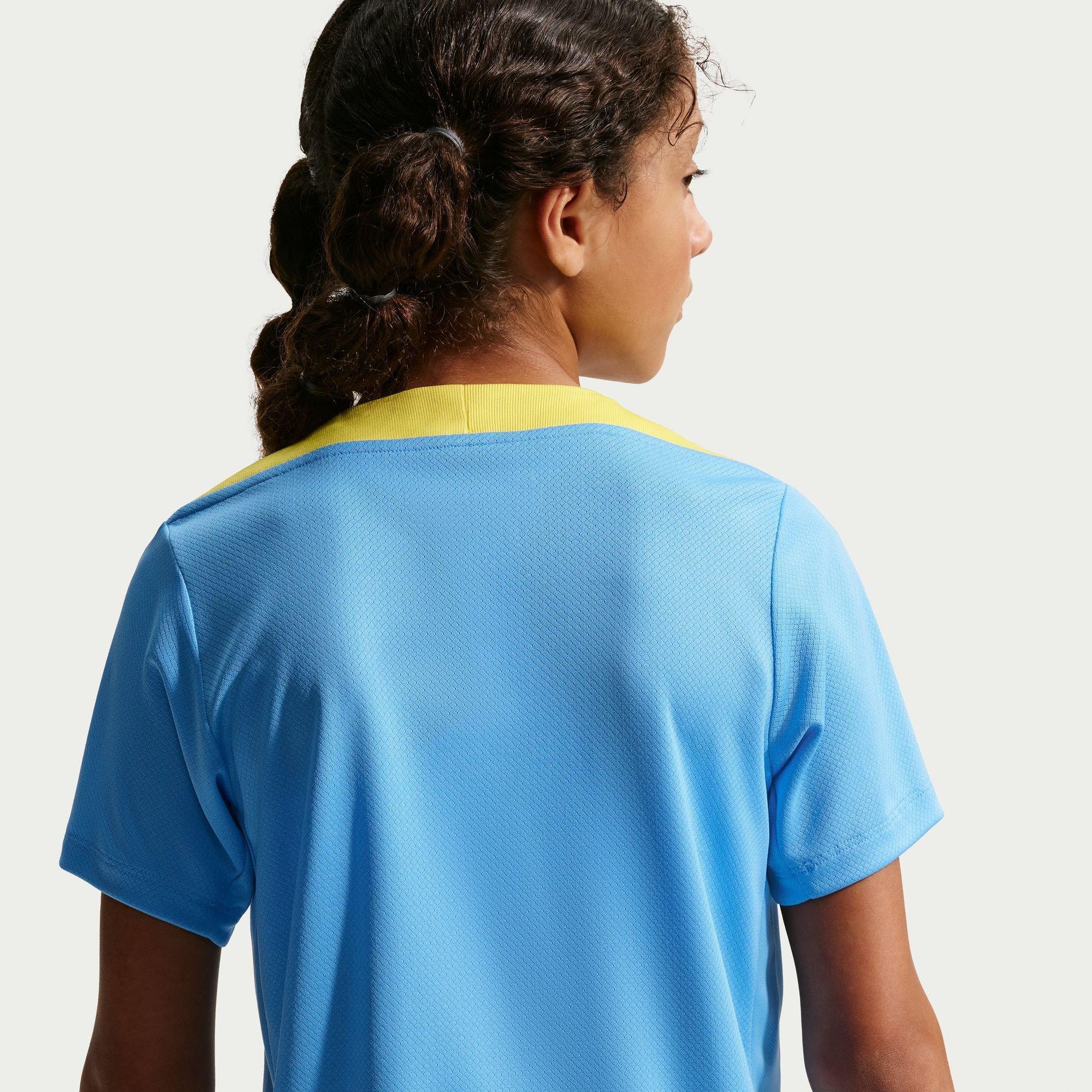 Bleu/Jaune - Nike - FCB Trn Tee Jn63 - 5