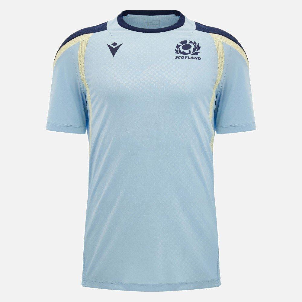Blue - Macron - Macron SRU Poly Tee Sn64 - 1