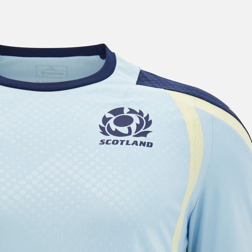 Blue - Macron - Macron SRU Poly Tee Sn64 - 3