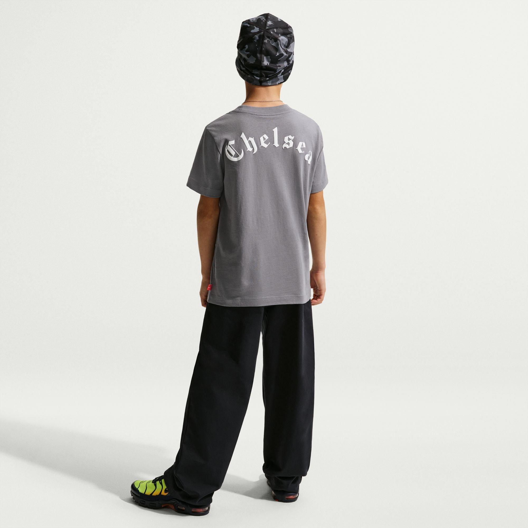 Grijs/Oranje - Nike - Nike CFC Peak Tee Jn63 - 4