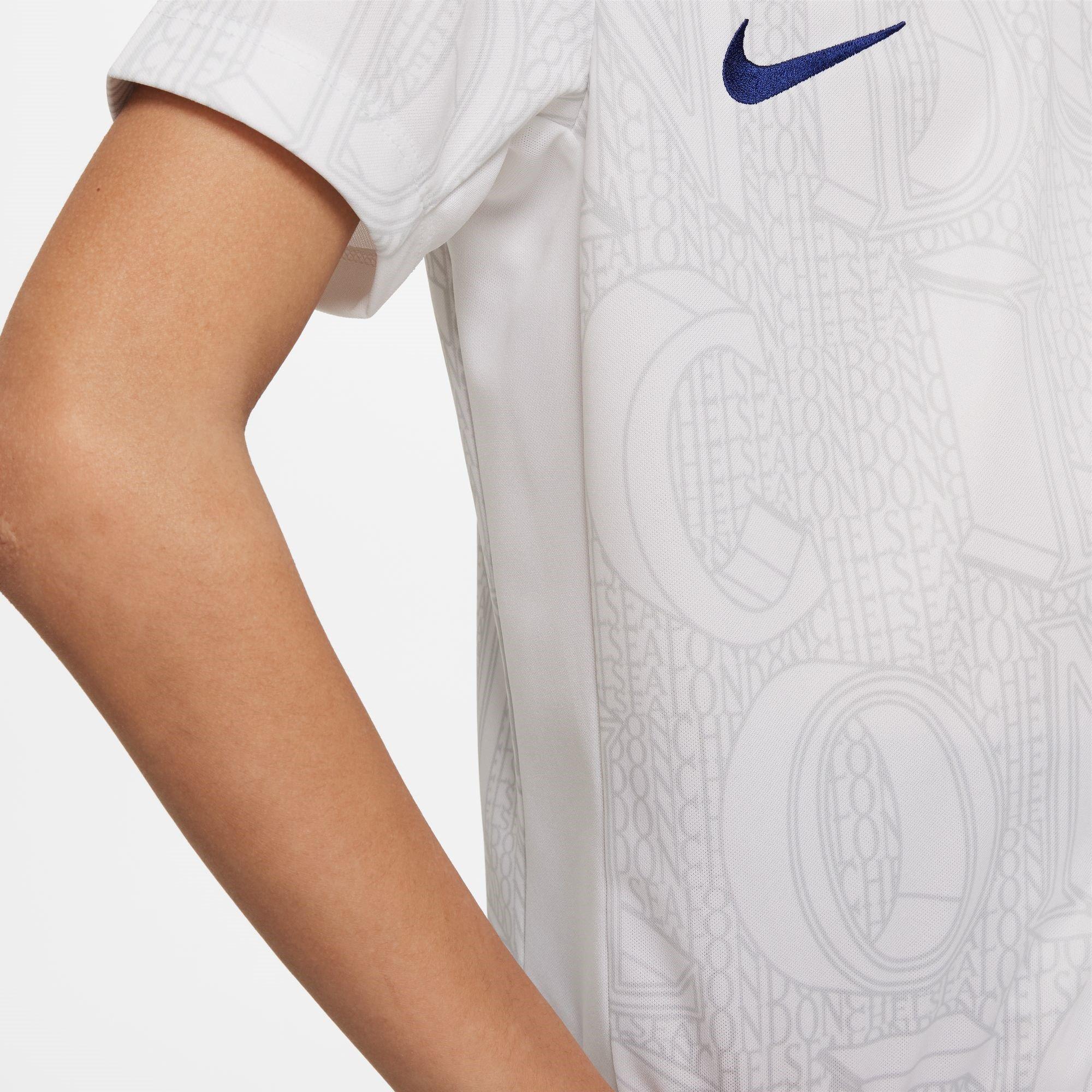 White - Nike - Chelsea Pre Match Shirt 2025 2026 Juniors - 5
