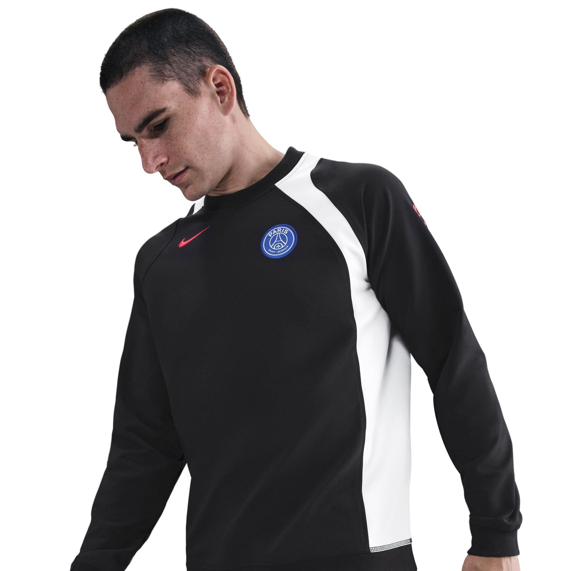 Nike Men's Psg T90 Crew Sweater 2025 2026 - Black/White - M