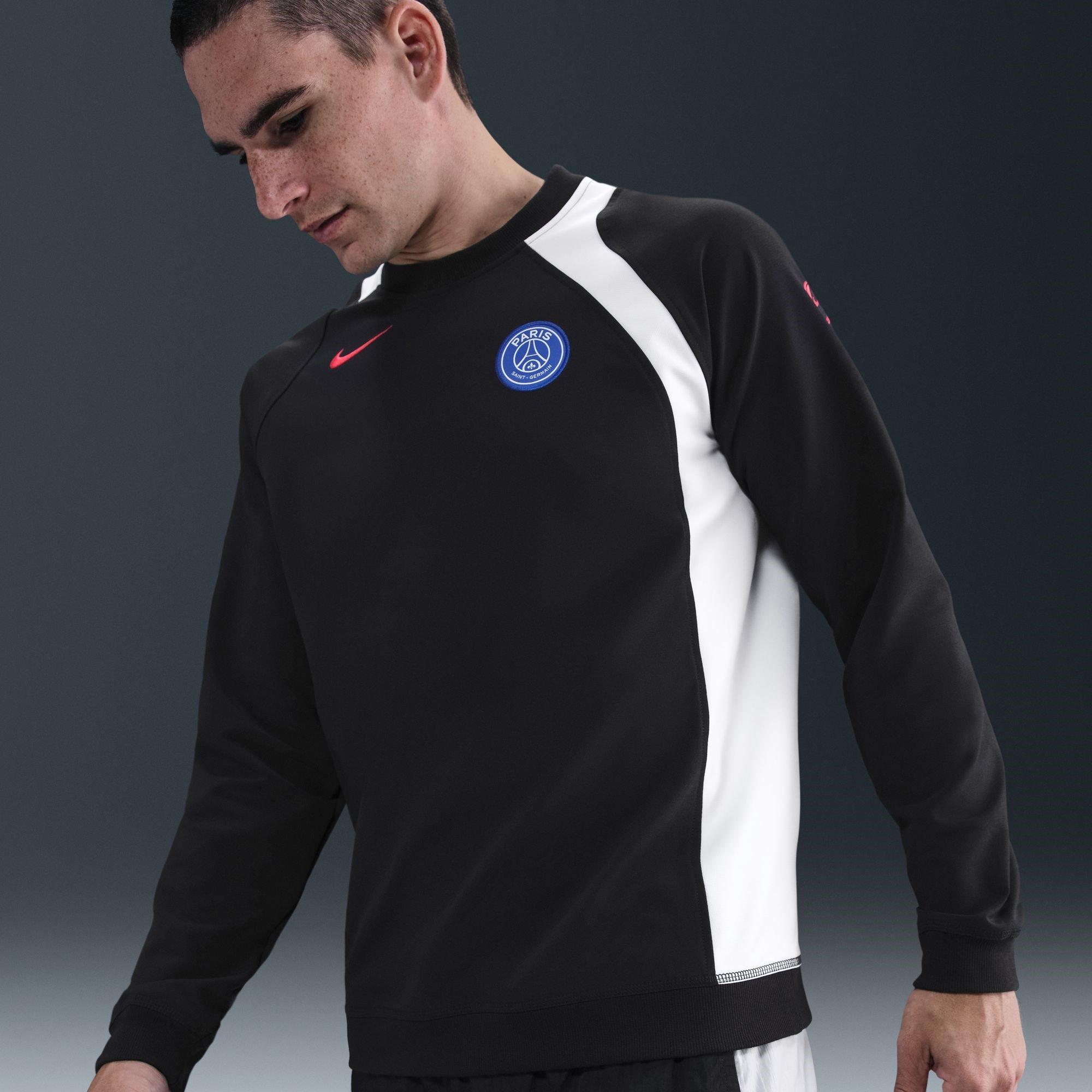 Black/White - Nike - PSG T90 Crew Sweater 2025 2026 Mens - 9