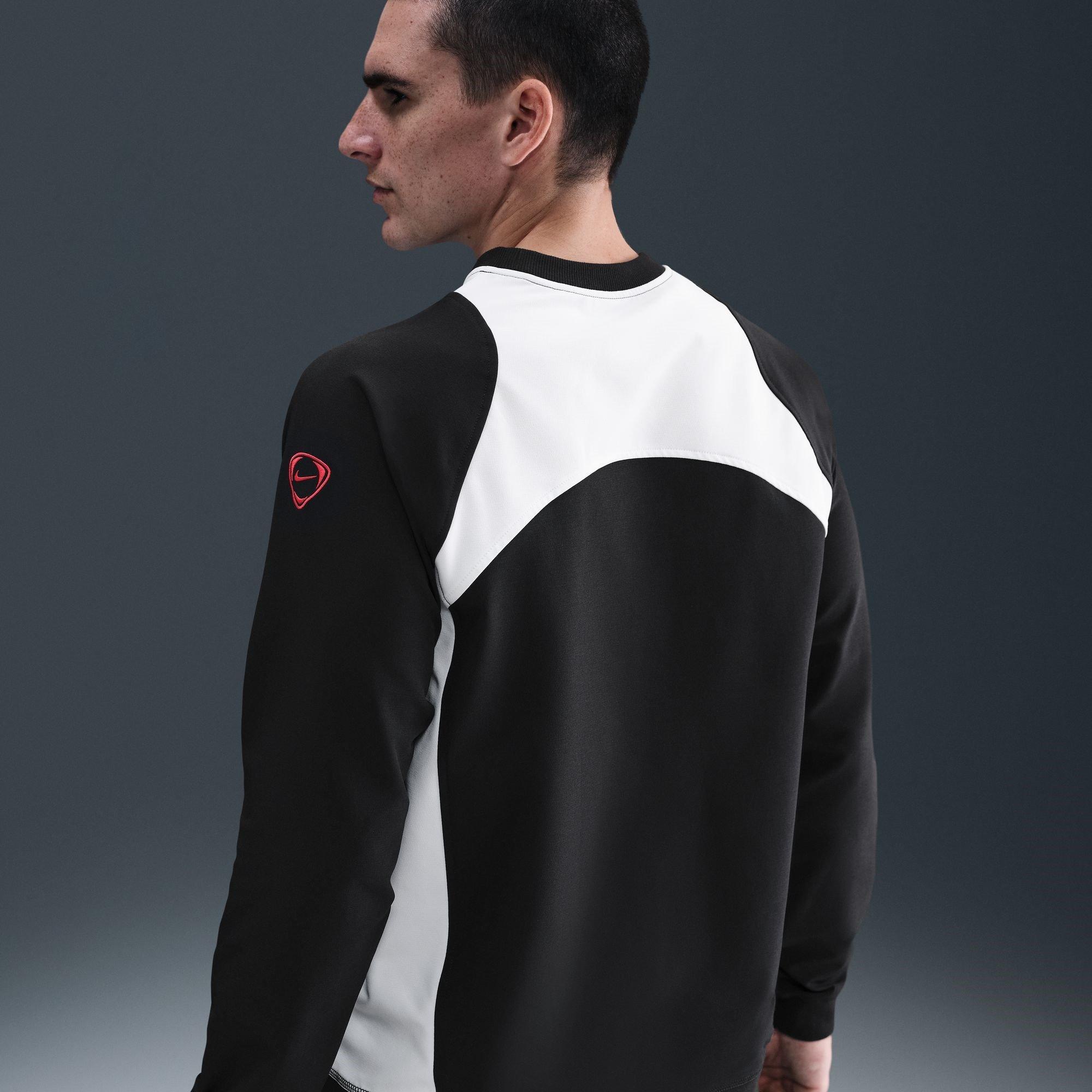 Black/White - Nike - PSG T90 Crew Sweater 2025 2026 Mens - 10