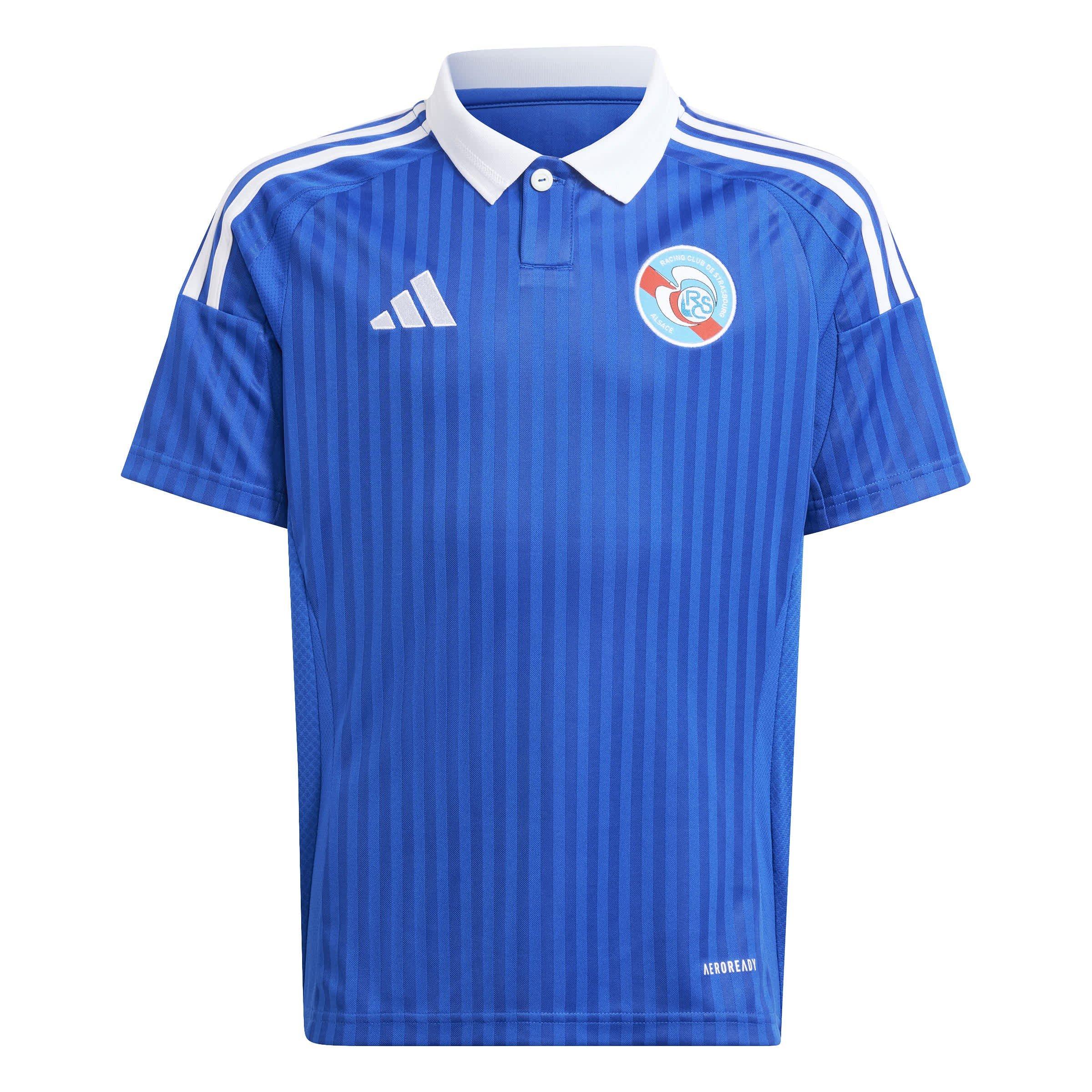 Team Royal Blue - adidas - Strasbourg Home Shirt 2025 2026 Juniors - 1