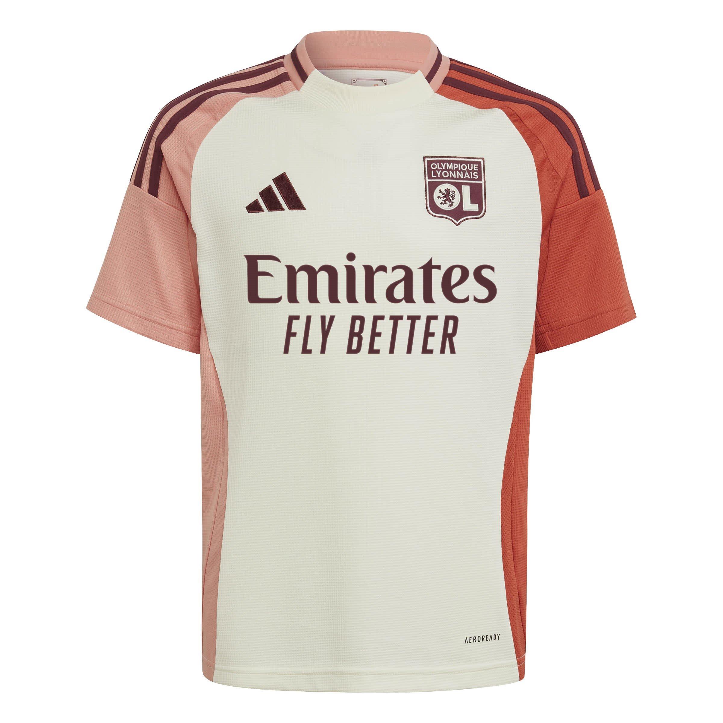 Ivory - adidas - Lyon Third Shirt 2024 2025 Juniors - 1