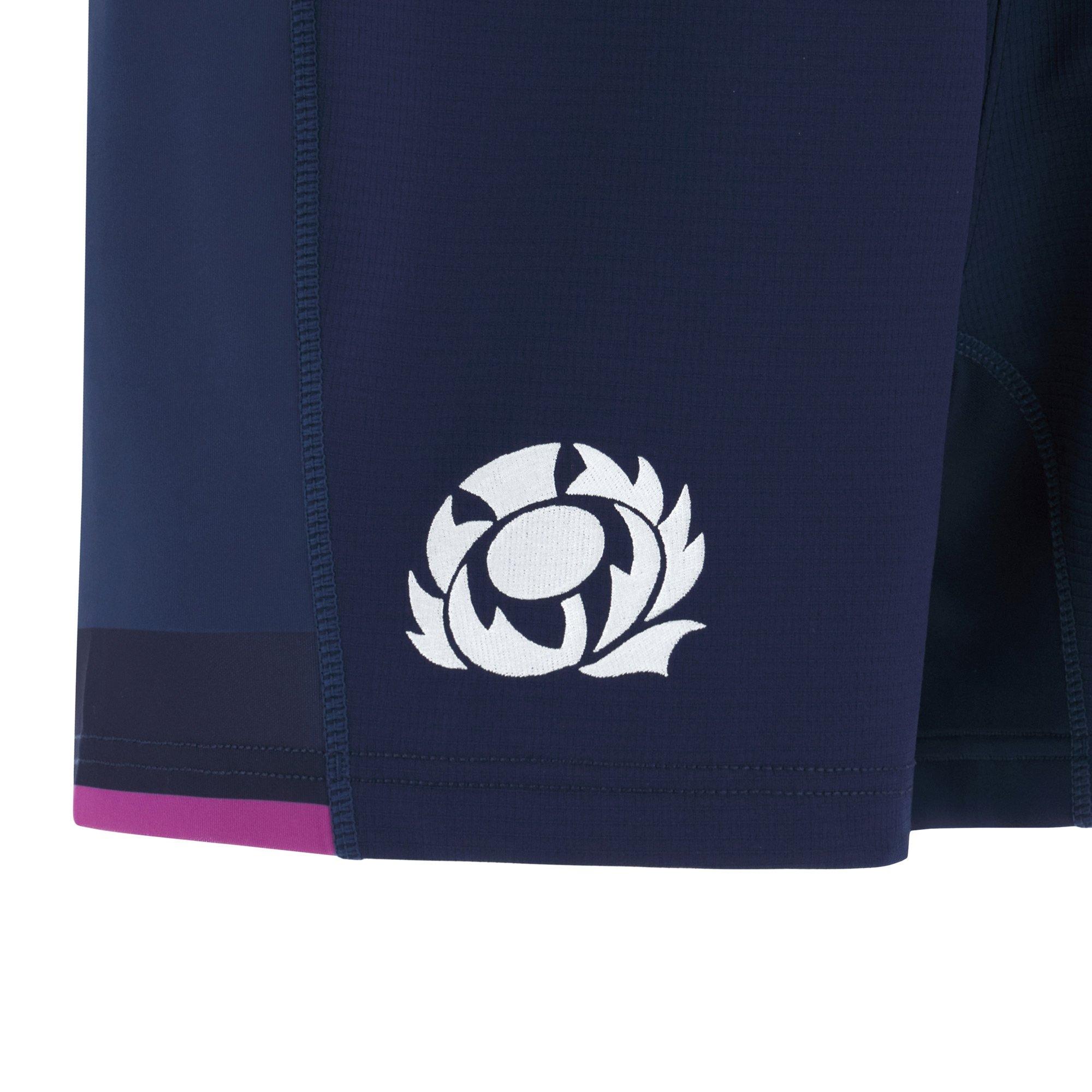 White - Macron - Scotland Rugby Home Shorts 2025 Adults - 3