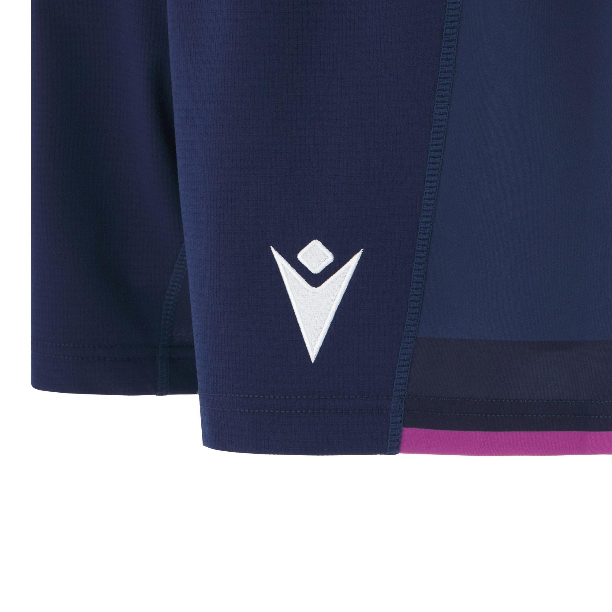 White - Macron - Scotland Rugby Home Shorts 2025 Adults - 4