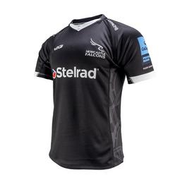 VX3 Newcastle Falcons Home Shirt 2024 2025 Juniors