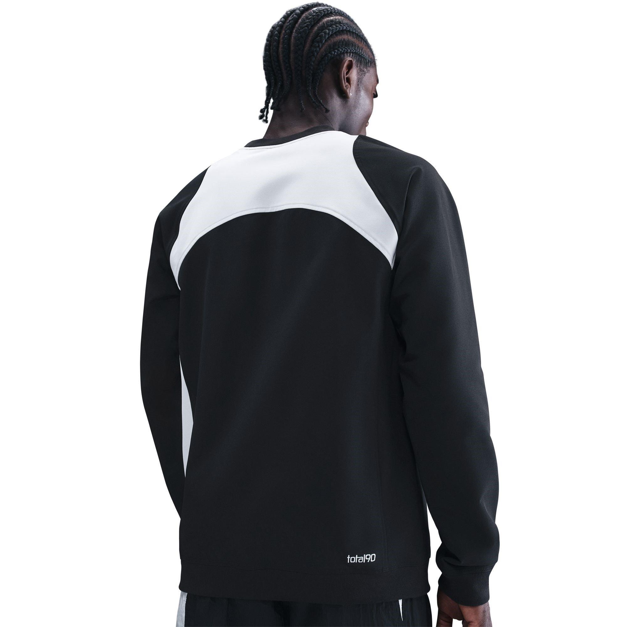 Black/Silver - Nike - Chelsea T90 Crew Sweater Mens - 2