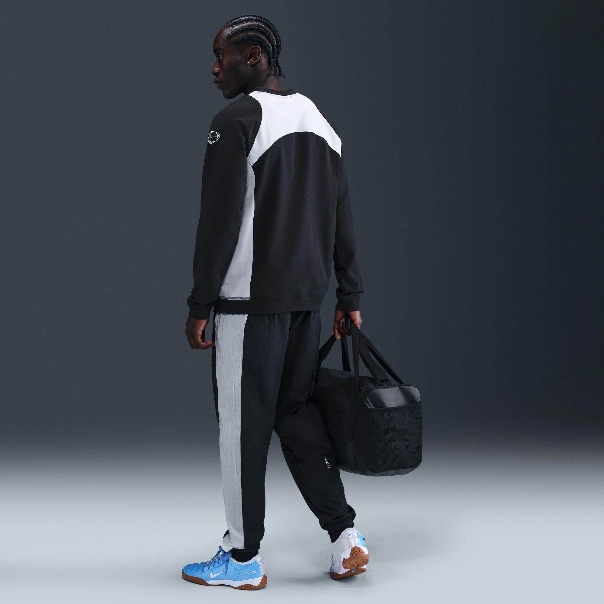 Black/Silver - Nike - Chelsea T90 Crew Sweater Mens - 8