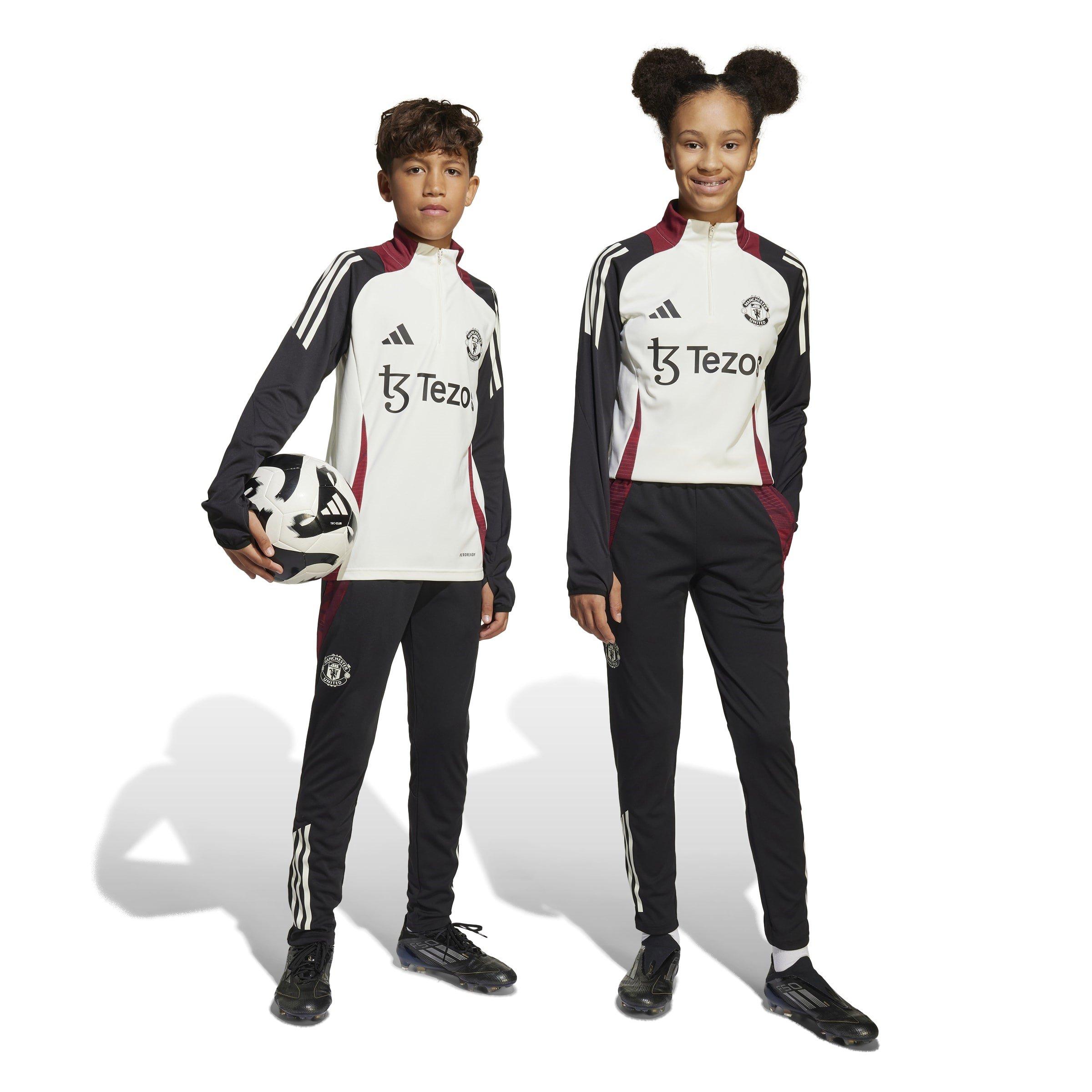 Sort - adidas - Manchester United Training Bottoms 2025 Juniors - 5