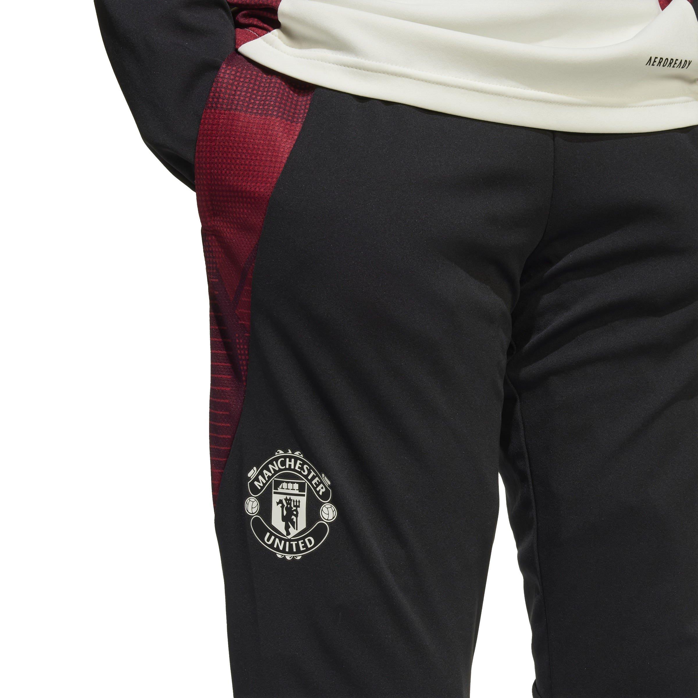 Sort - adidas - Manchester United Training Bottoms 2025 Juniors - 7