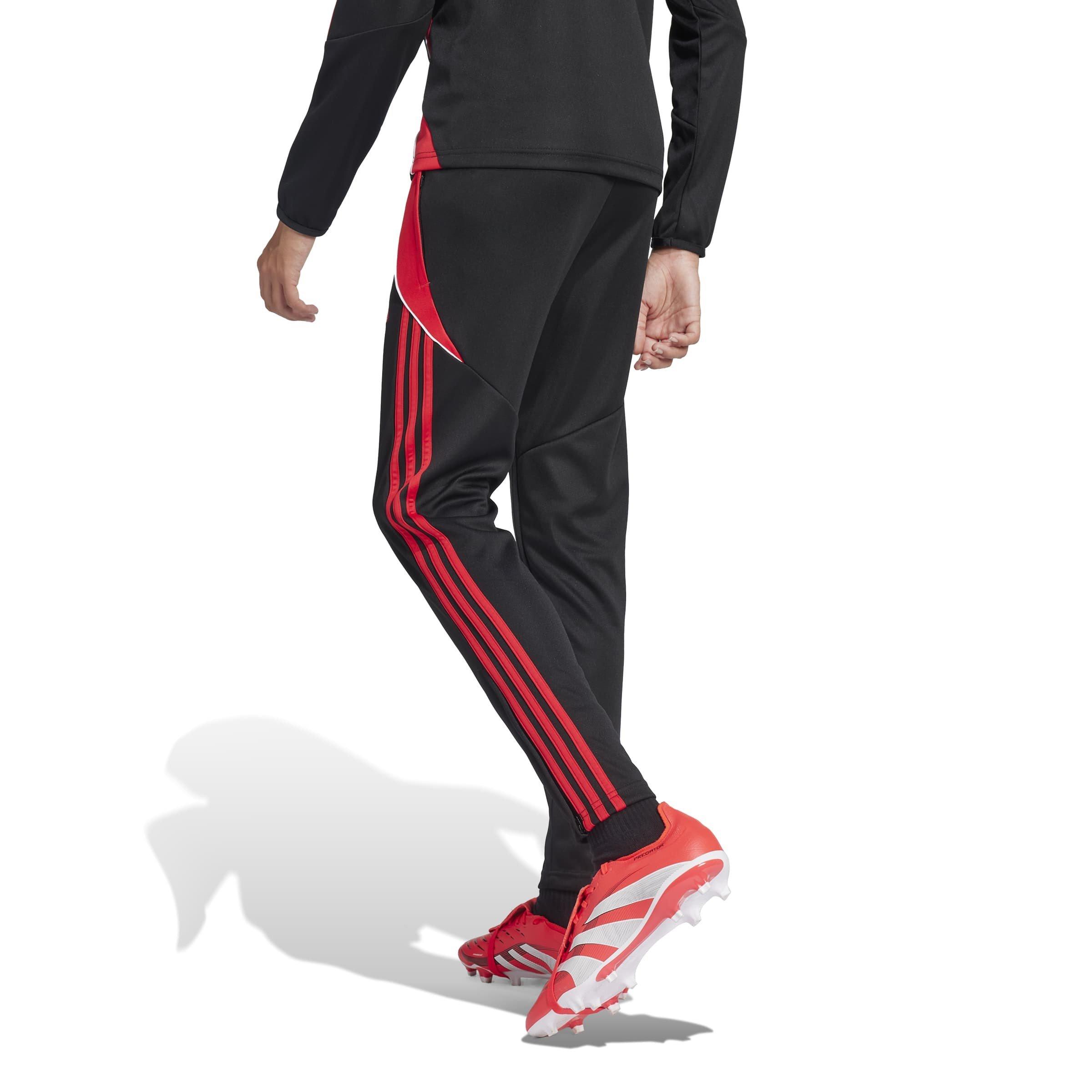 Black/Ruby - adidas - Tiro 24 Slim Training Tracksuit Bottoms Kids - 5