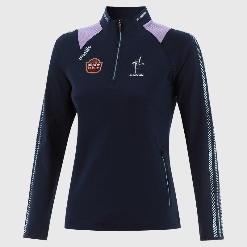Mar/Pur/Grn - ONeills - Kildare Dynamo Half Zip Top Girls - 1