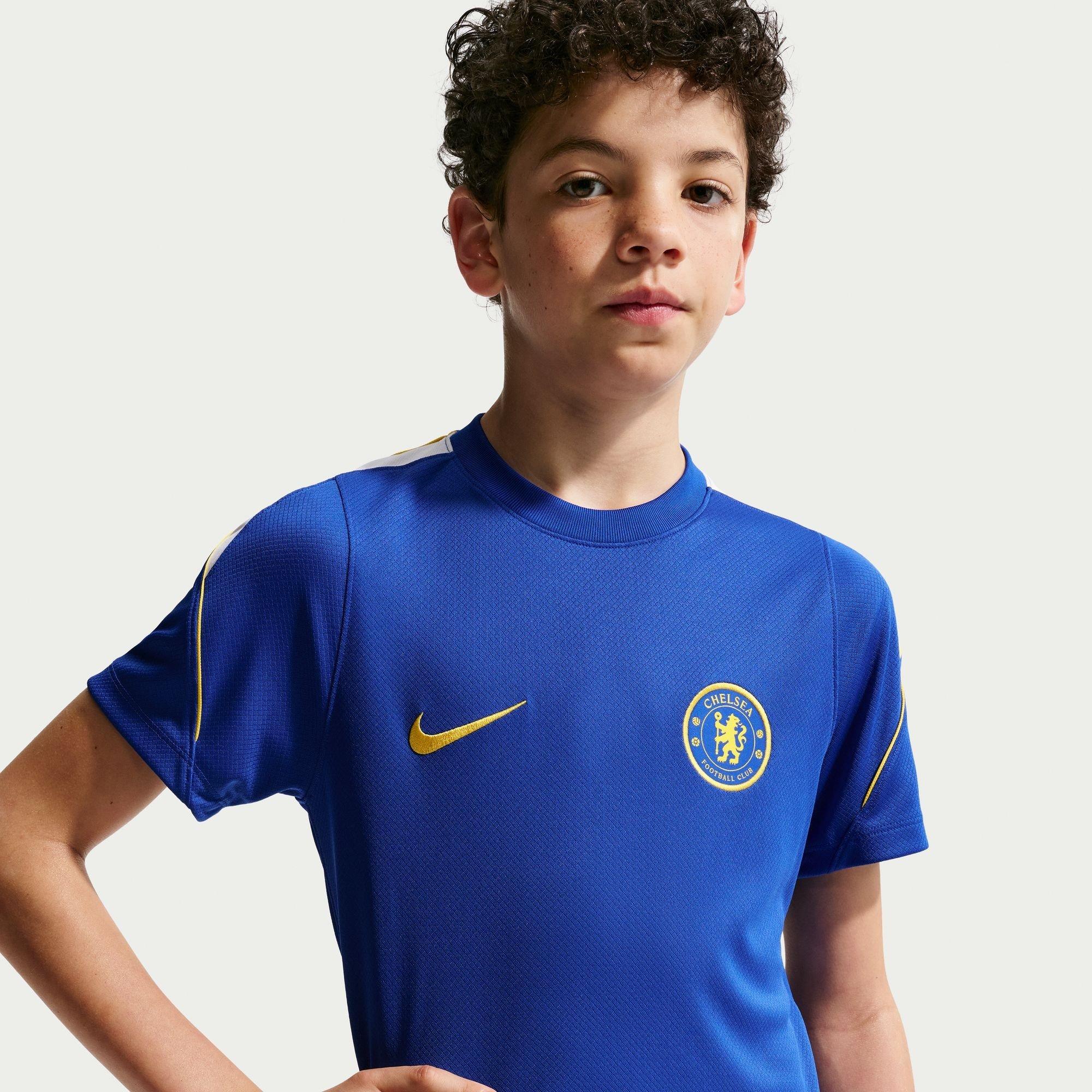 Blau/Gold - Nike - Chelsea Training Shirt 2026/27 Juniors - 3