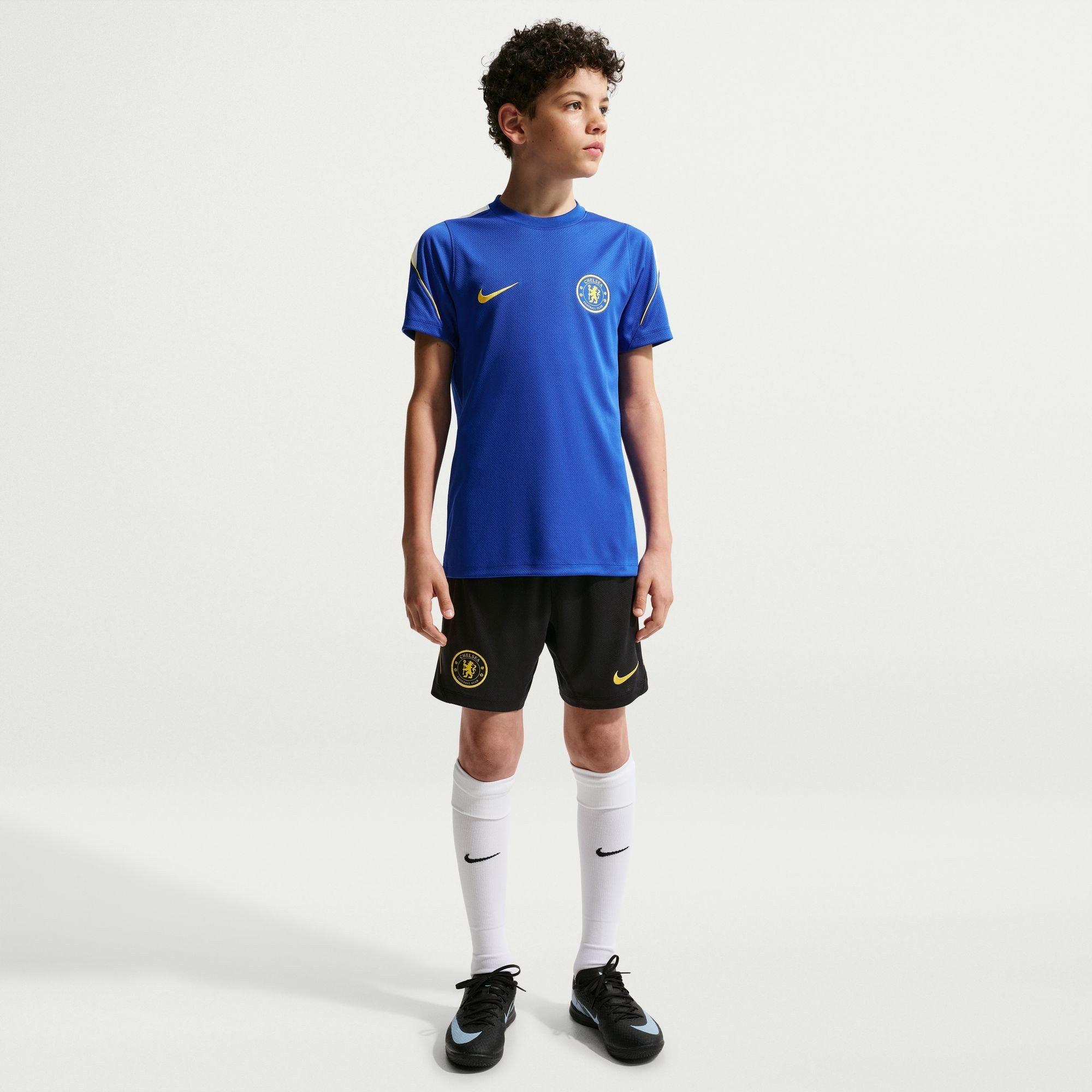 Blau/Gold - Nike - Chelsea Training Shirt 2026/27 Juniors - 7