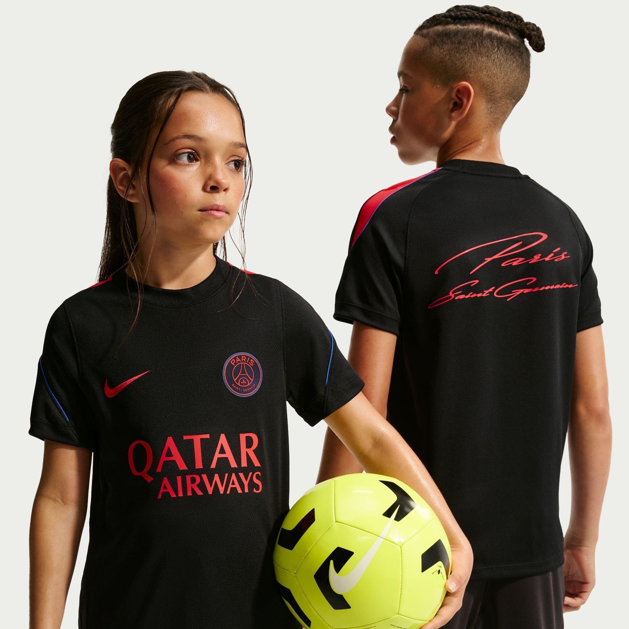 Zwart/Rood - Nike - PSG Training Shirt 2026/27 Juniors - 1