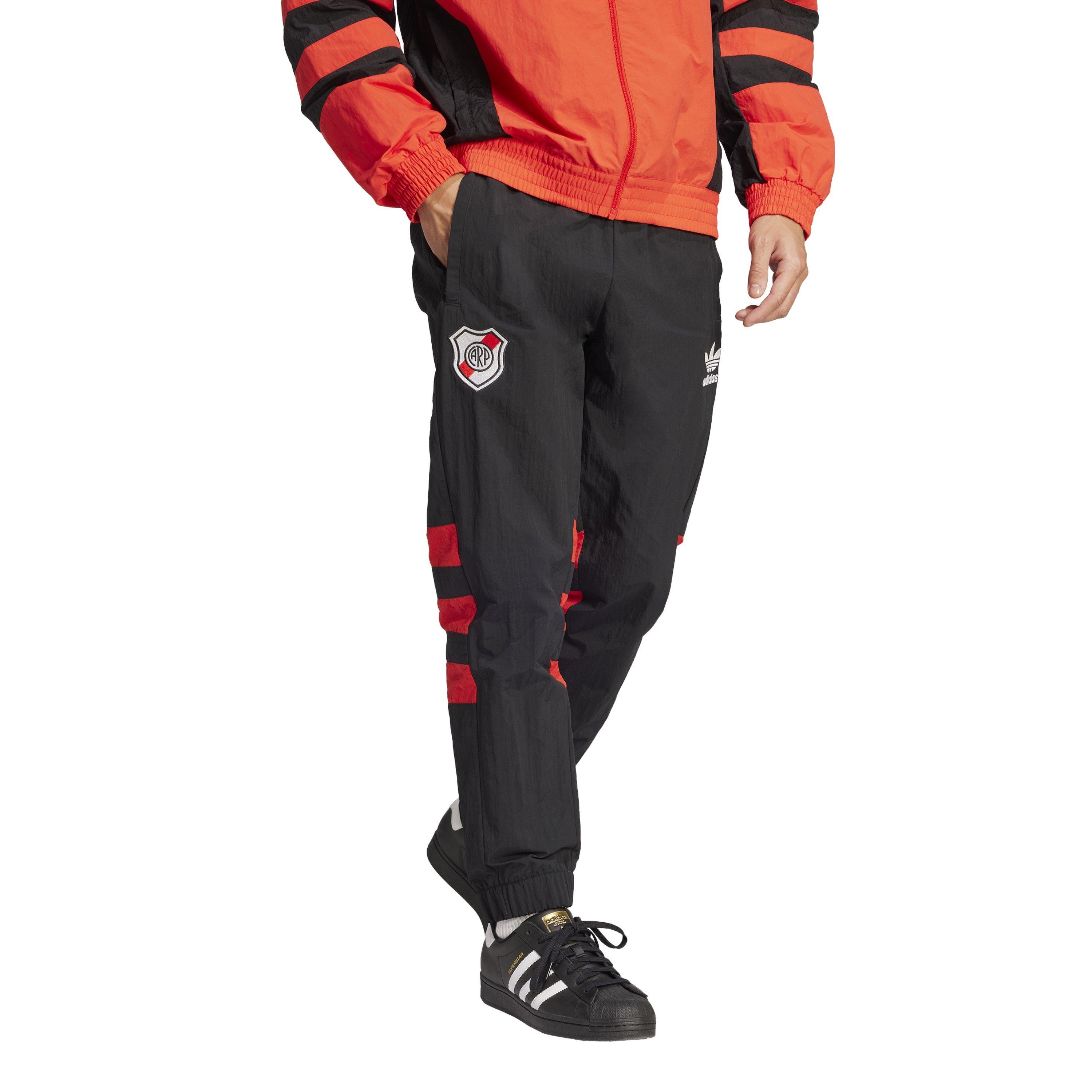 Sort - adidas - River Plate Tracksuit Bottoms 1994 Mens - 2