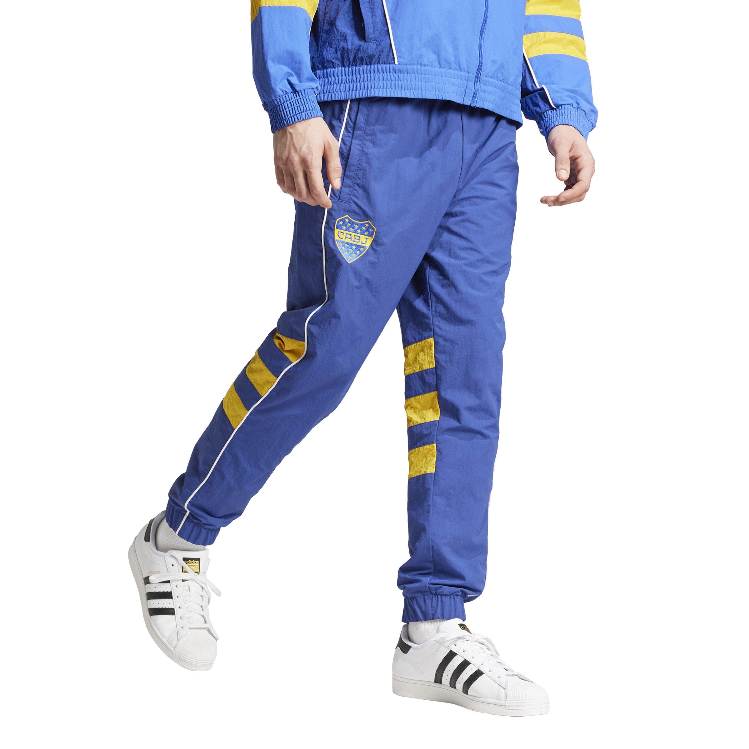 Blue - adidas - Boca Tp 93 Tracksuit Bottom Mens - 4