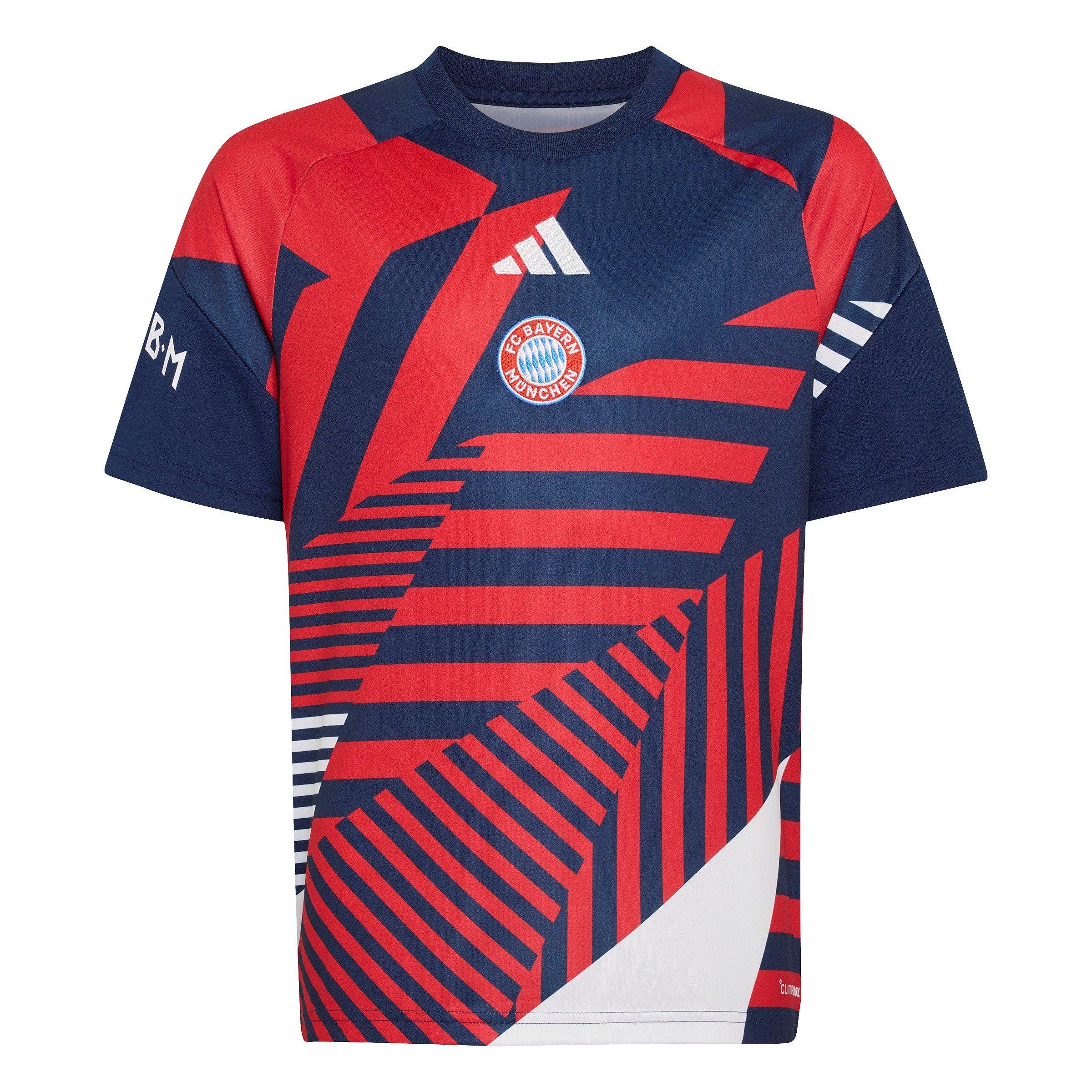 Marine/Rood - adidas - Bayern Munich Pre Match Shirt 2026/27 Juniors - 1