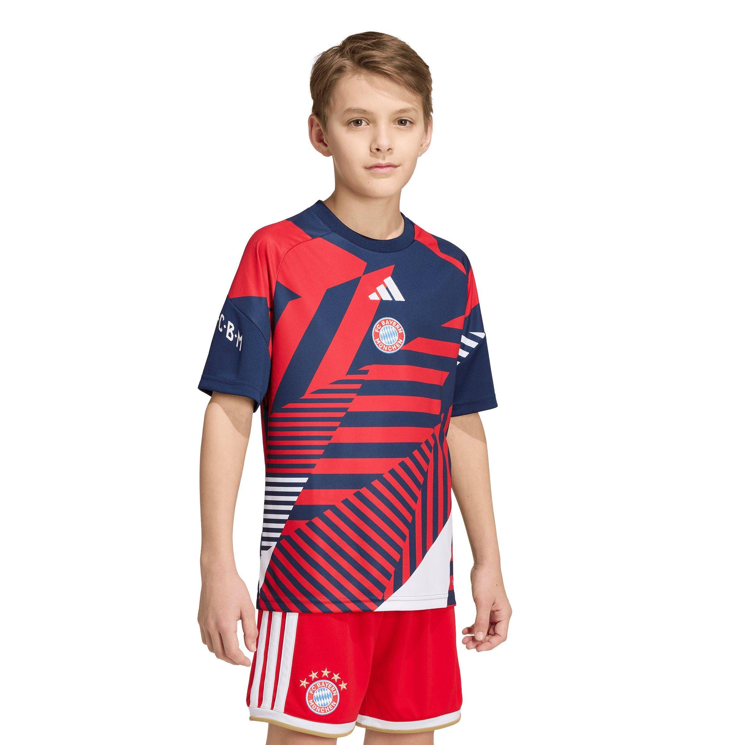 Marine/Rood - adidas - Bayern Munich Pre Match Shirt 2026/27 Juniors - 3