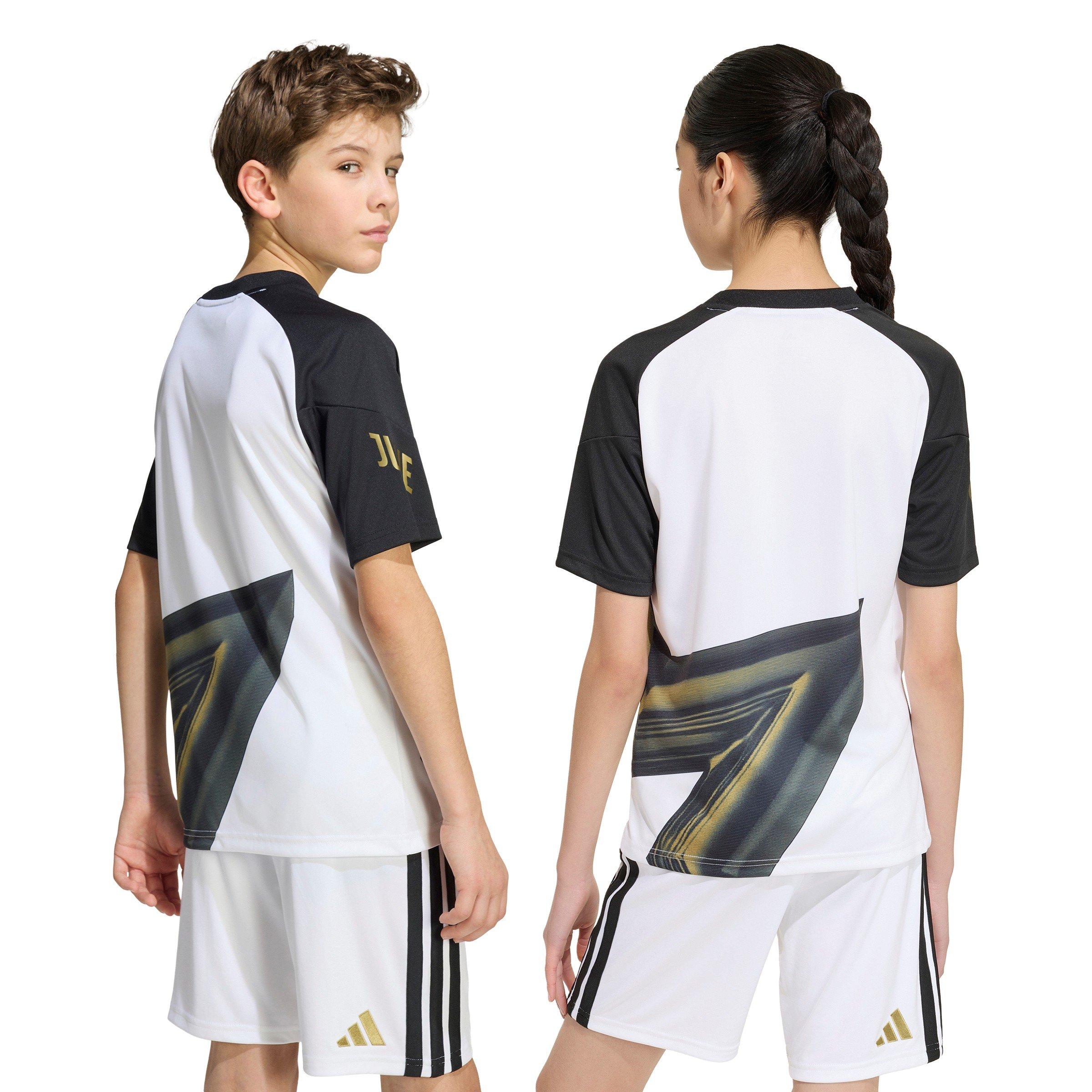 Wit/Zwart - adidas - Juventus Pre Match Shirt 2026/27 Juniors - 4