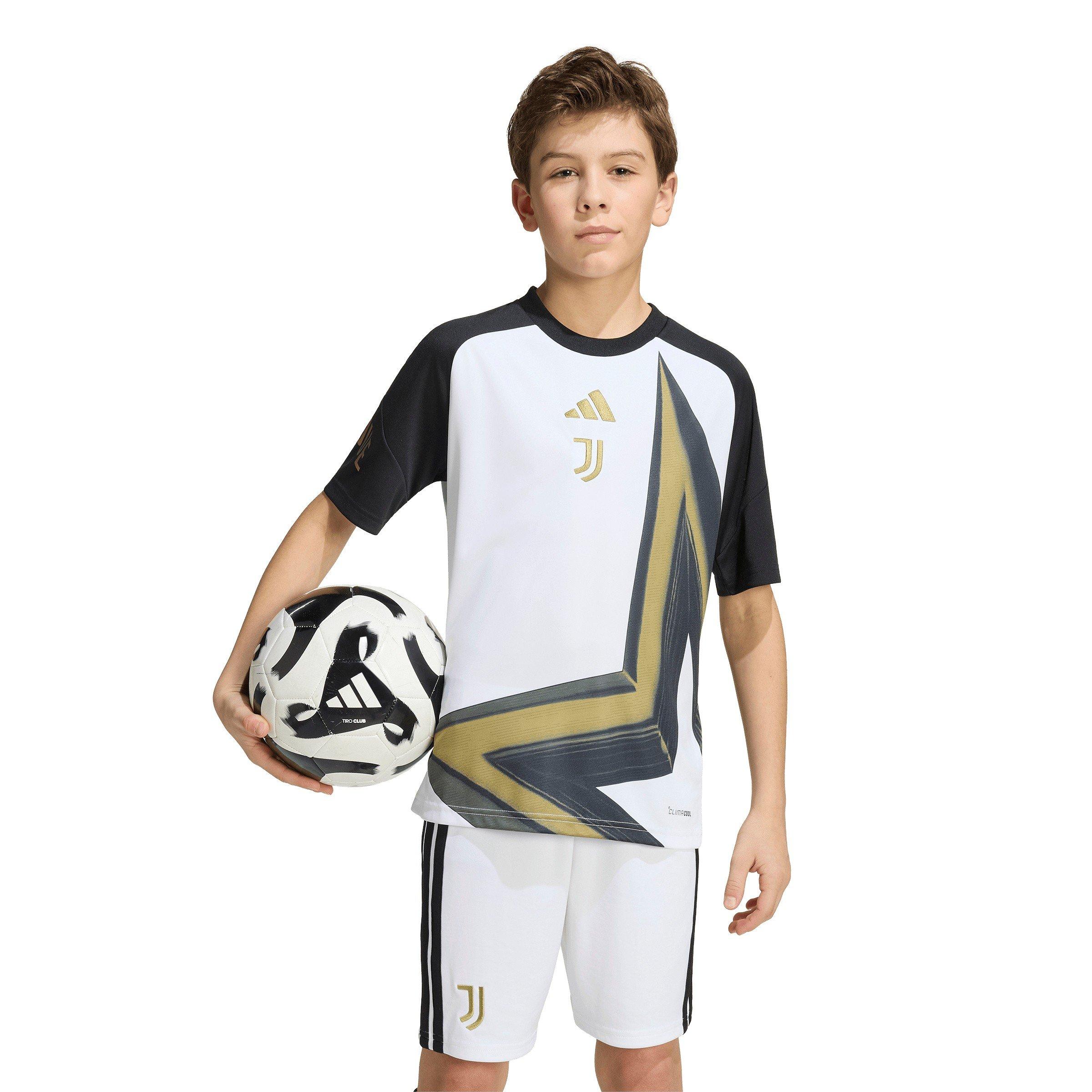 Wit/Zwart - adidas - Juventus Pre Match Shirt 2026/27 Juniors - 5