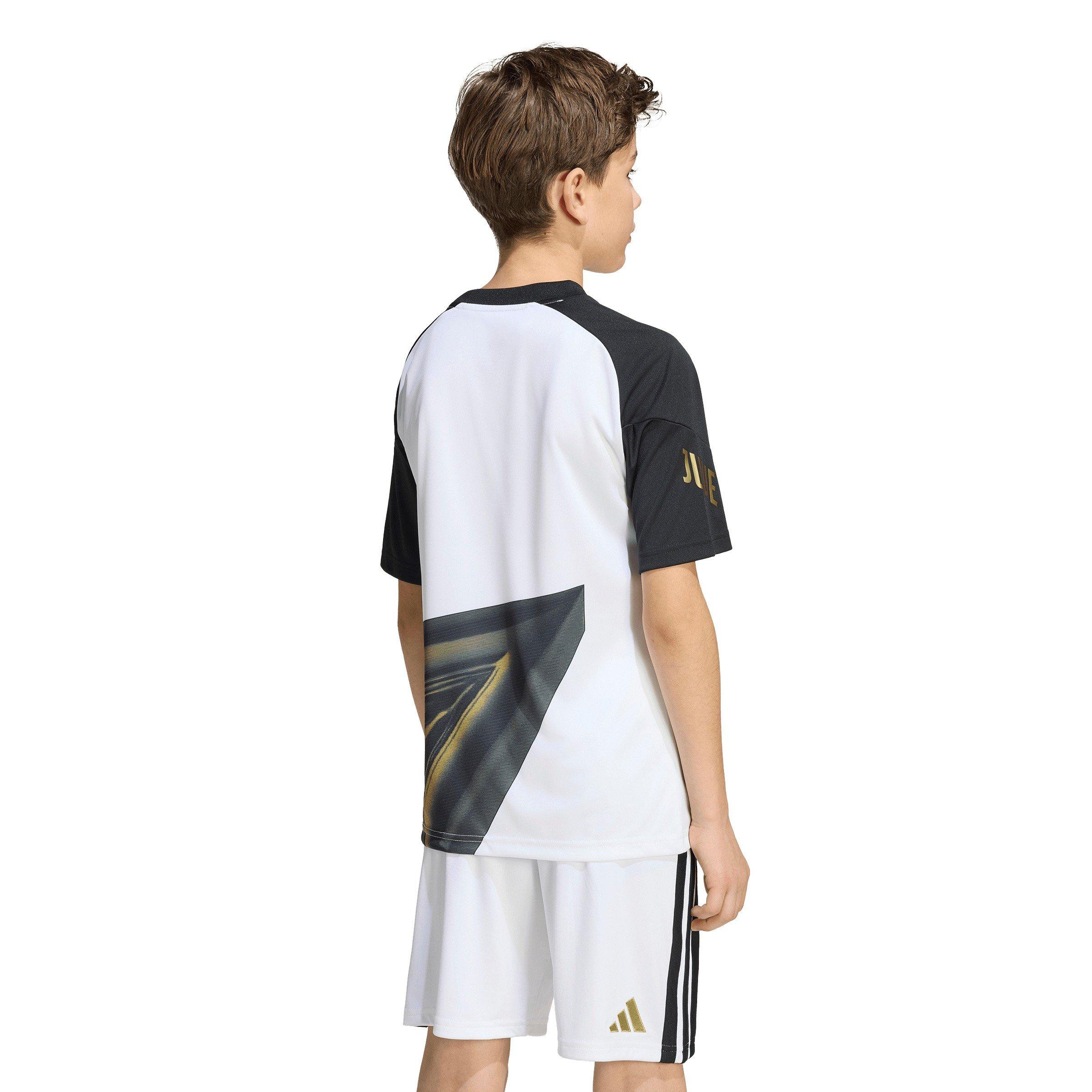 Wit/Zwart - adidas - Juventus Pre Match Shirt 2026/27 Juniors - 6