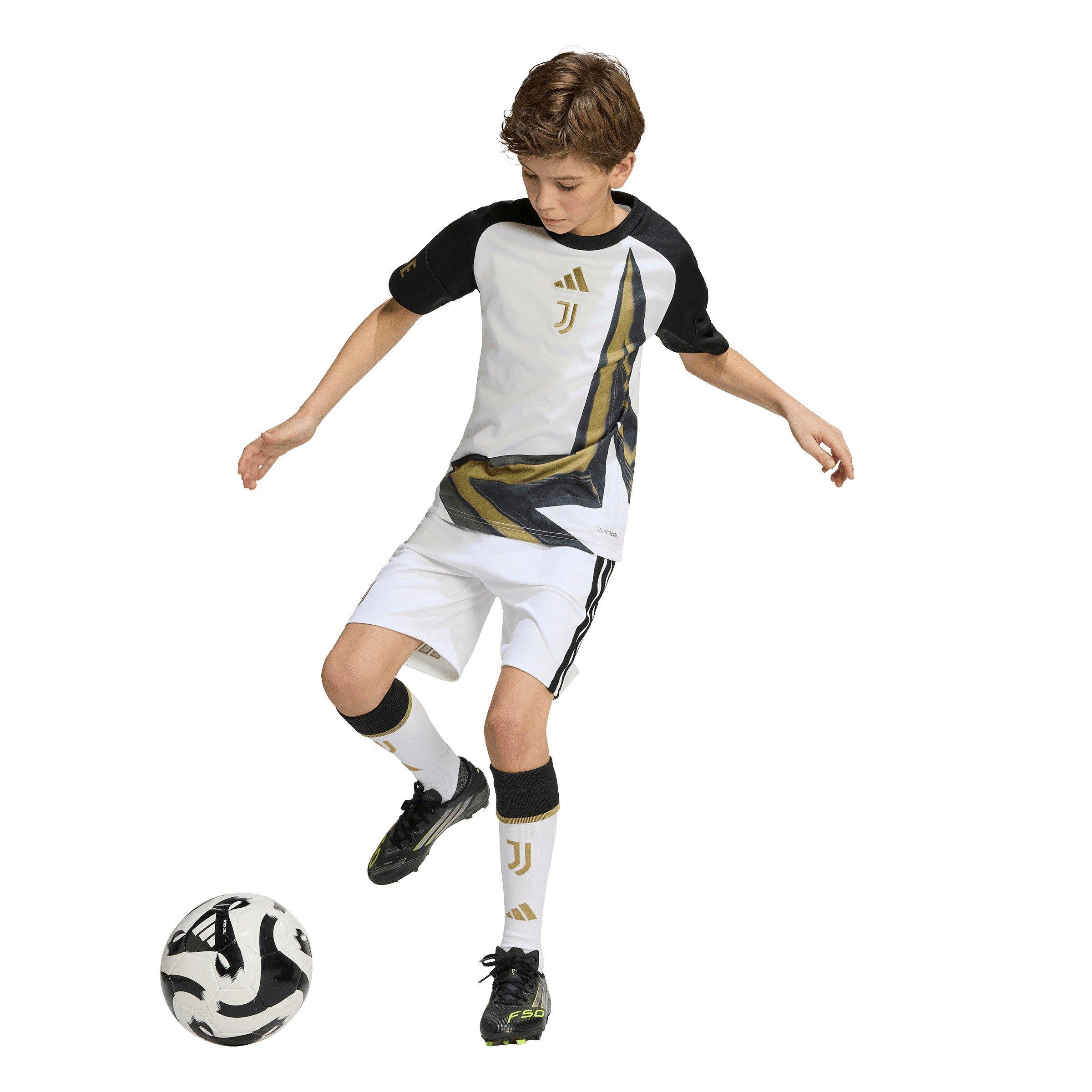 Wit/Zwart - adidas - Juventus Pre Match Shirt 2026/27 Juniors - 7