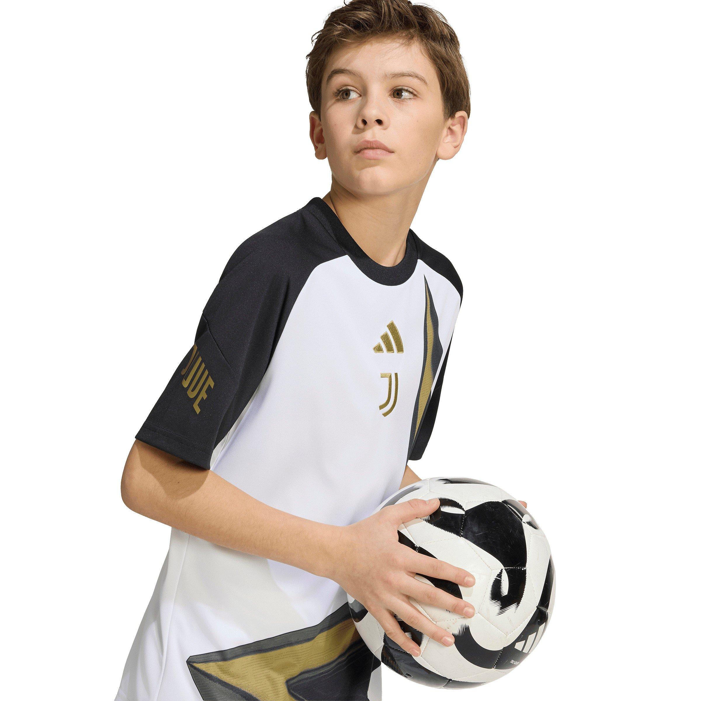 Wit/Zwart - adidas - Juventus Pre Match Shirt 2026/27 Juniors - 8
