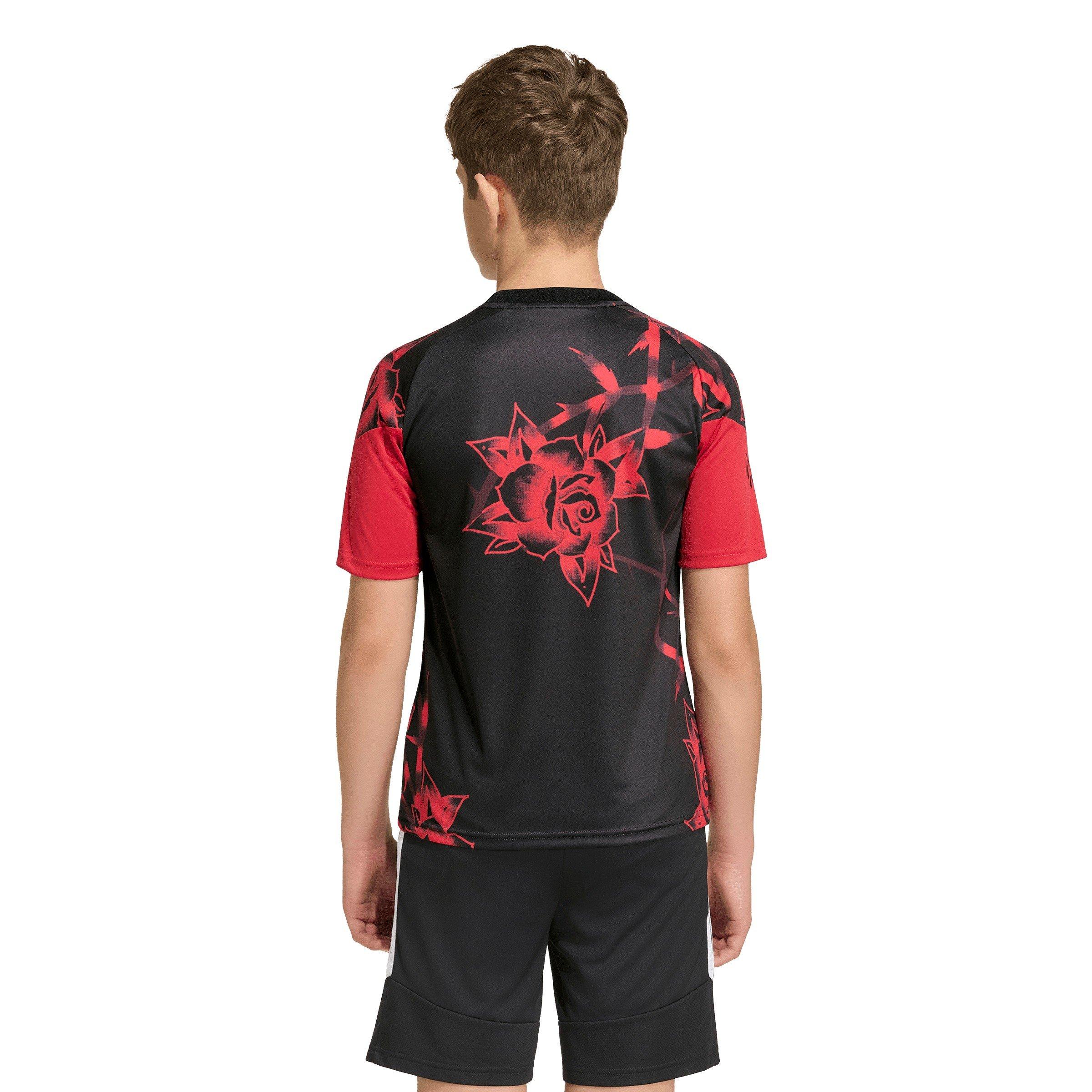 Schwarz/Rot - adidas - Manchester United Pre Match Shirt 2026/27 Juniors - 4