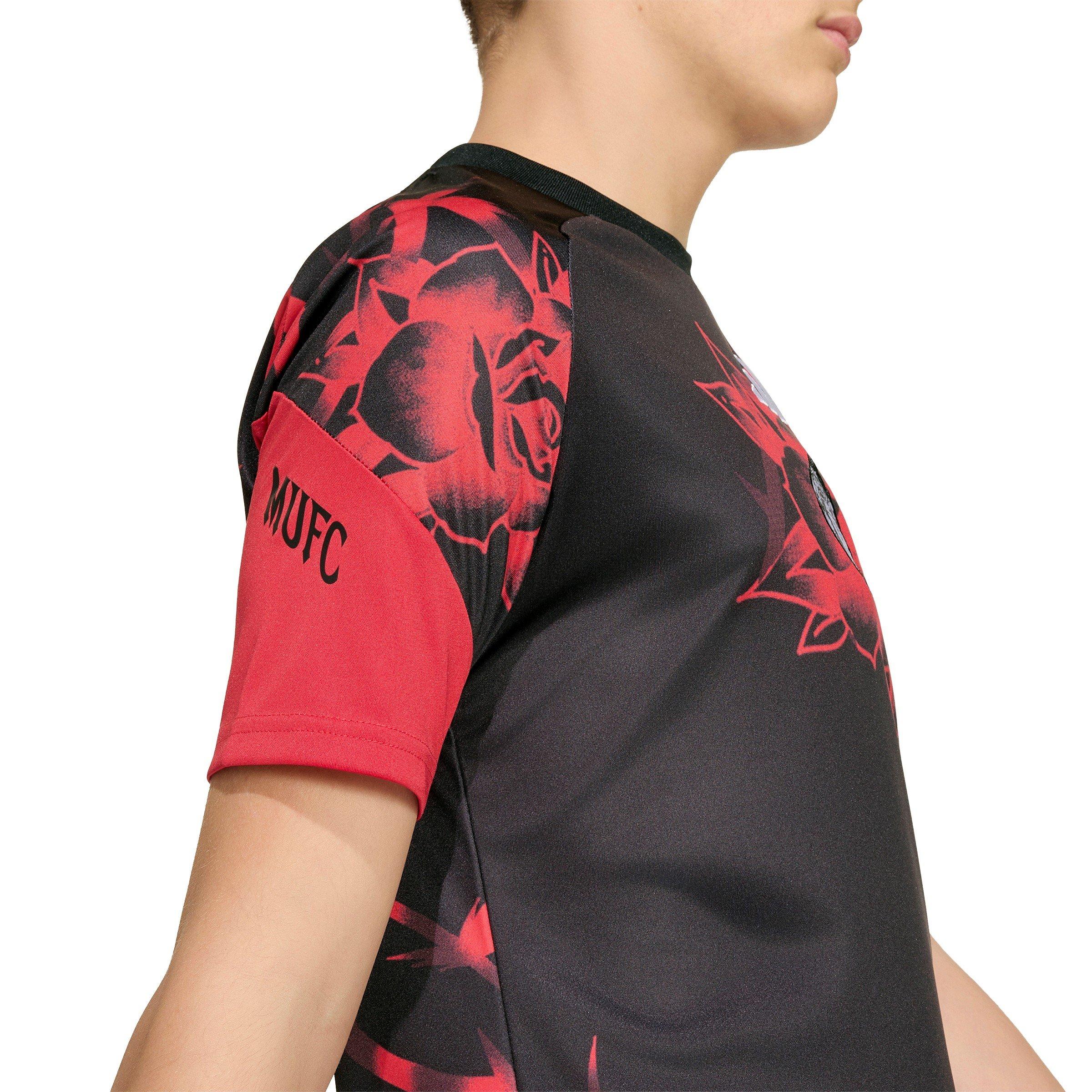 Schwarz/Rot - adidas - Manchester United Pre Match Shirt 2026/27 Juniors - 6