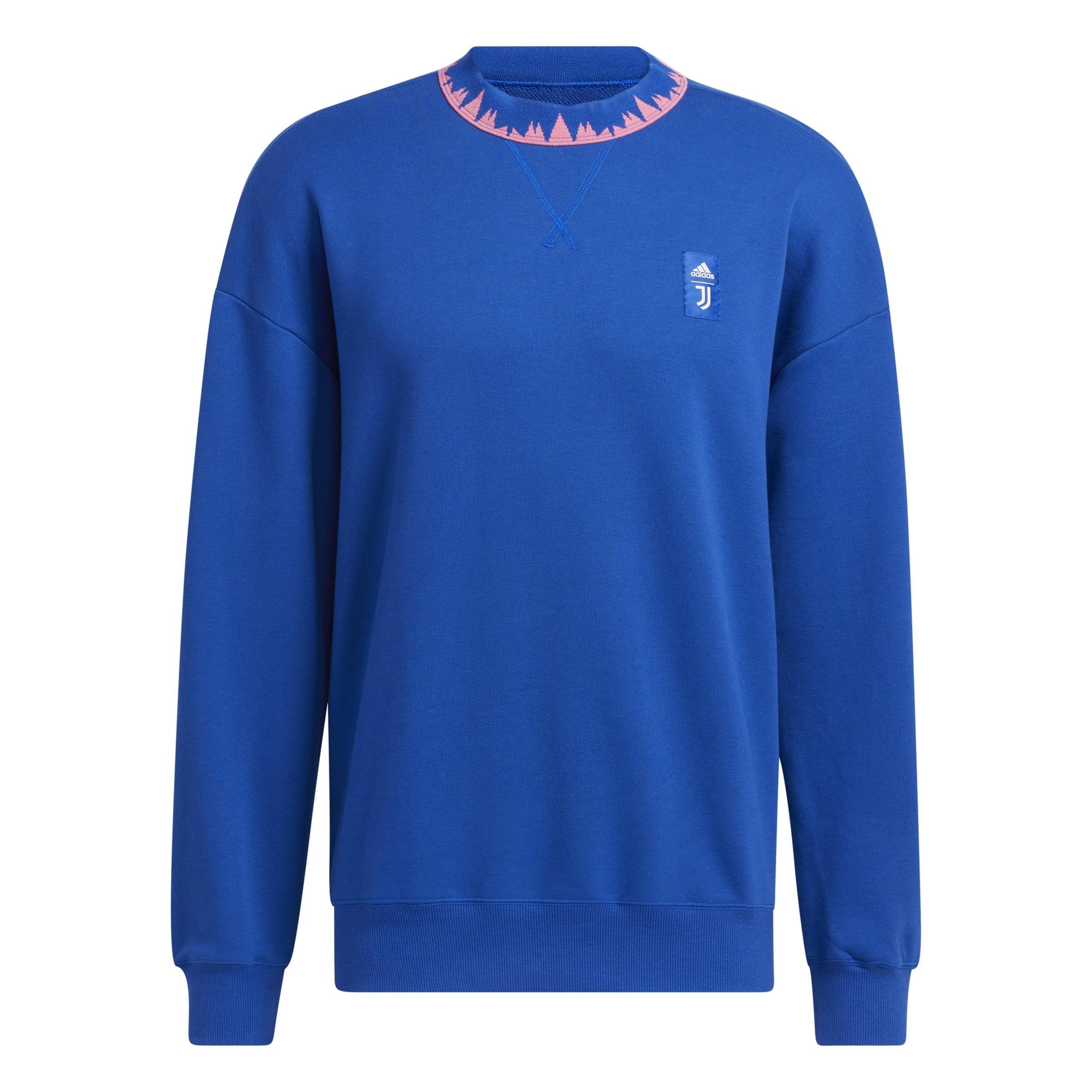 Blue - adidas - Juventus Crest Sweatshirt Adults